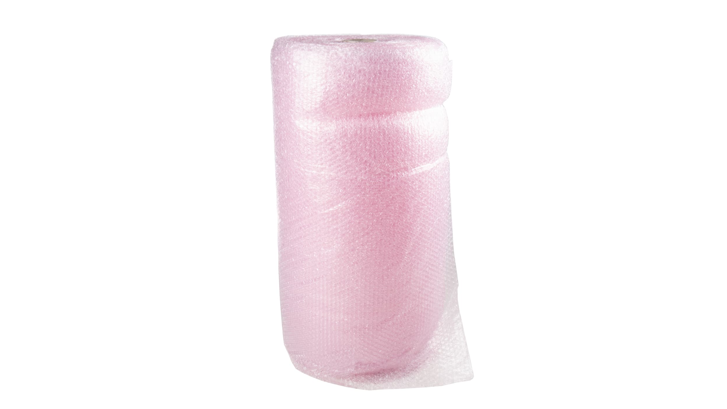 Pink Antistatic Bubble Wrap