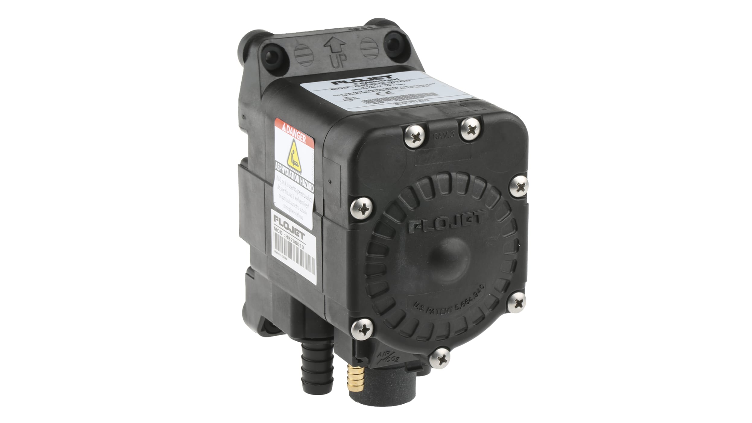 G573215A | Xylem Flojet G5732 Membran Hydropumpen, Luft, bis 19l 