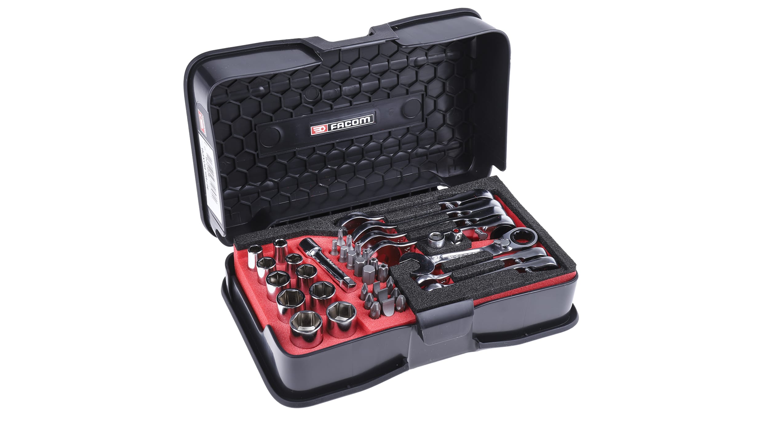 Coffret multi-serrage à cliquet compact FACOM 467BS.BOXPB 40 pièces -  Racetools