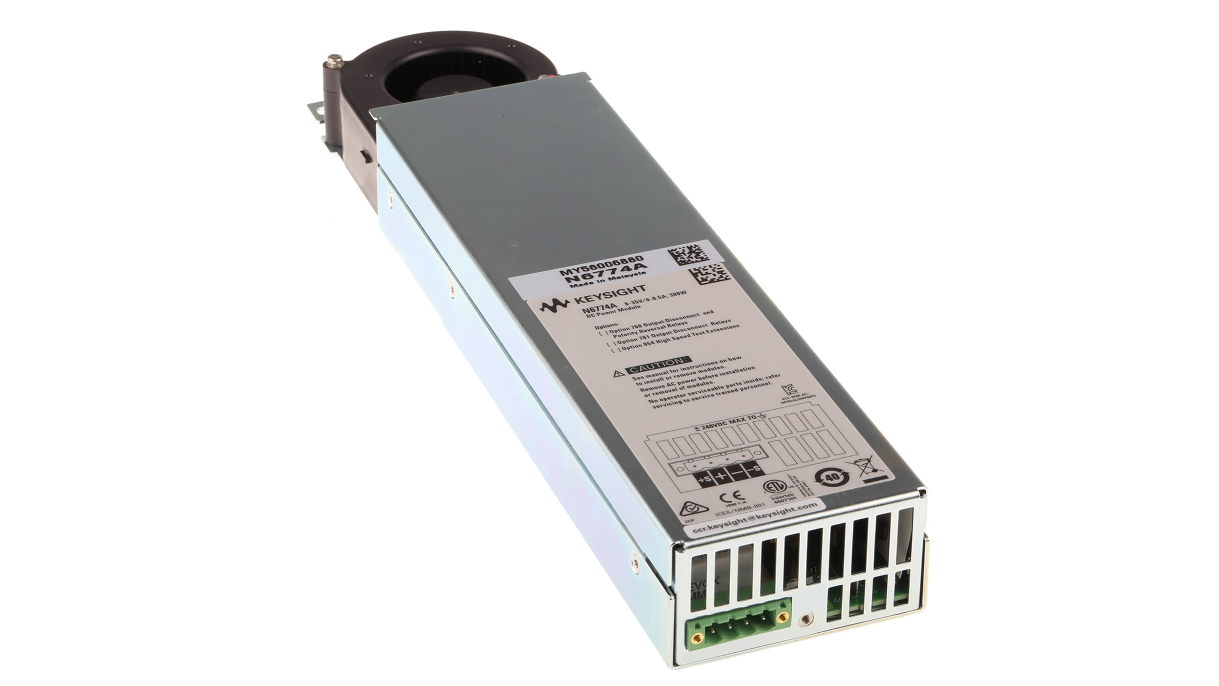 Alimentation modulaire 100 W DC module de puissance : N6740