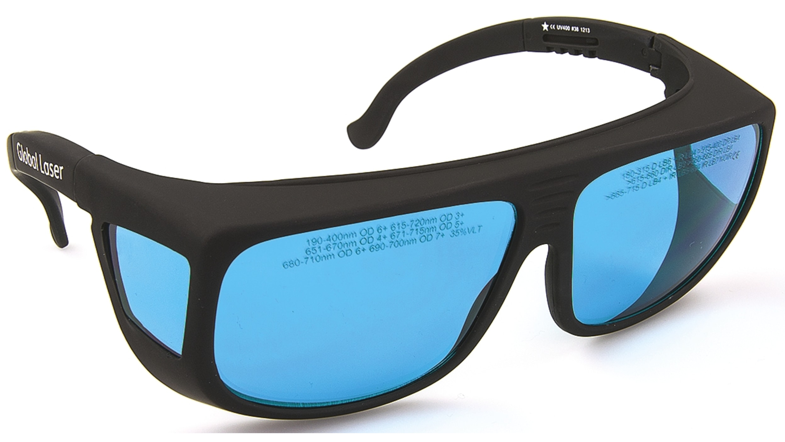 Lunette protection laser bleu top