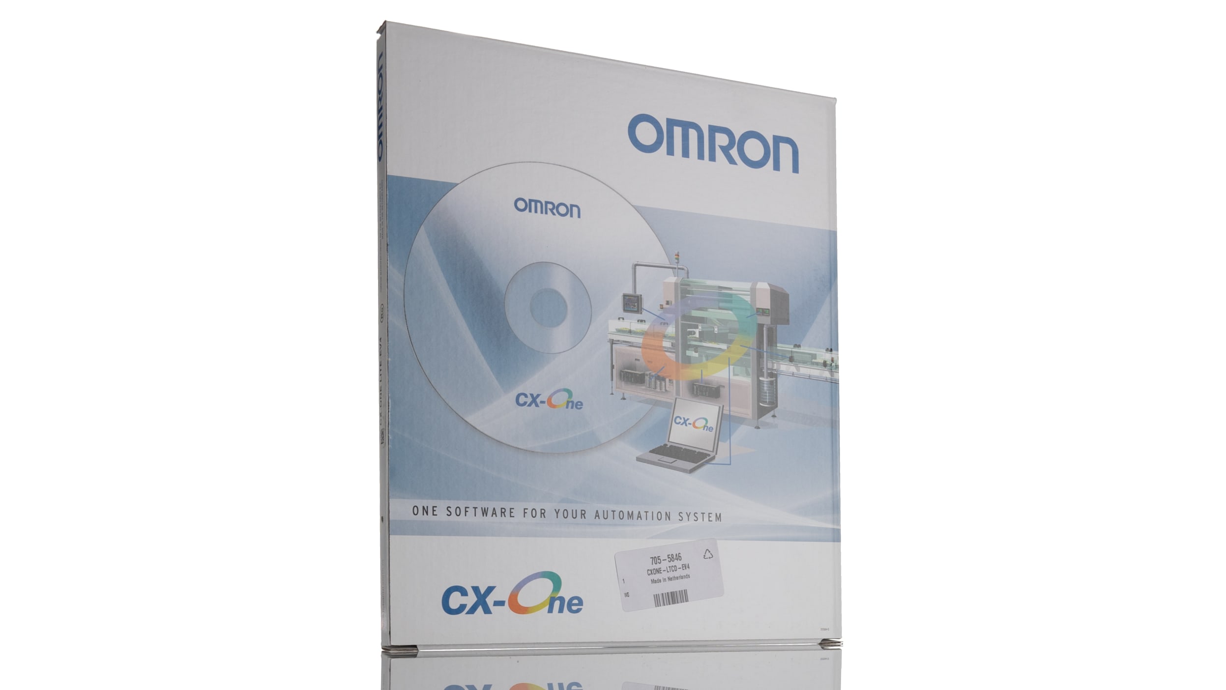 Omron PLCプログラミングソフトウェア CXONE-LTCD-EV4 PLC