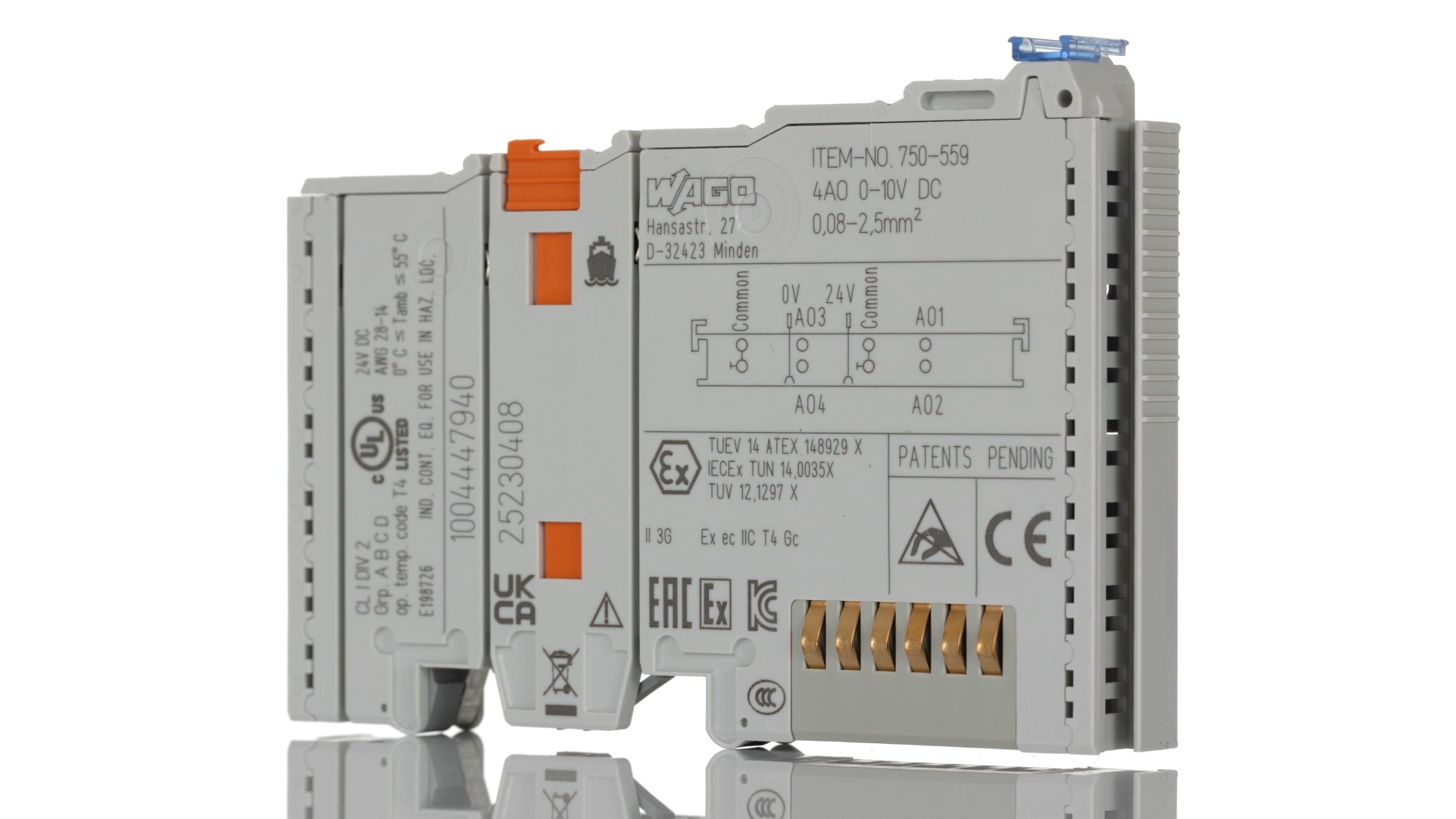 Wago PLC I/Oモジュール 750-559 PLC I/Oモジュール 750 シリーズ用 | RS