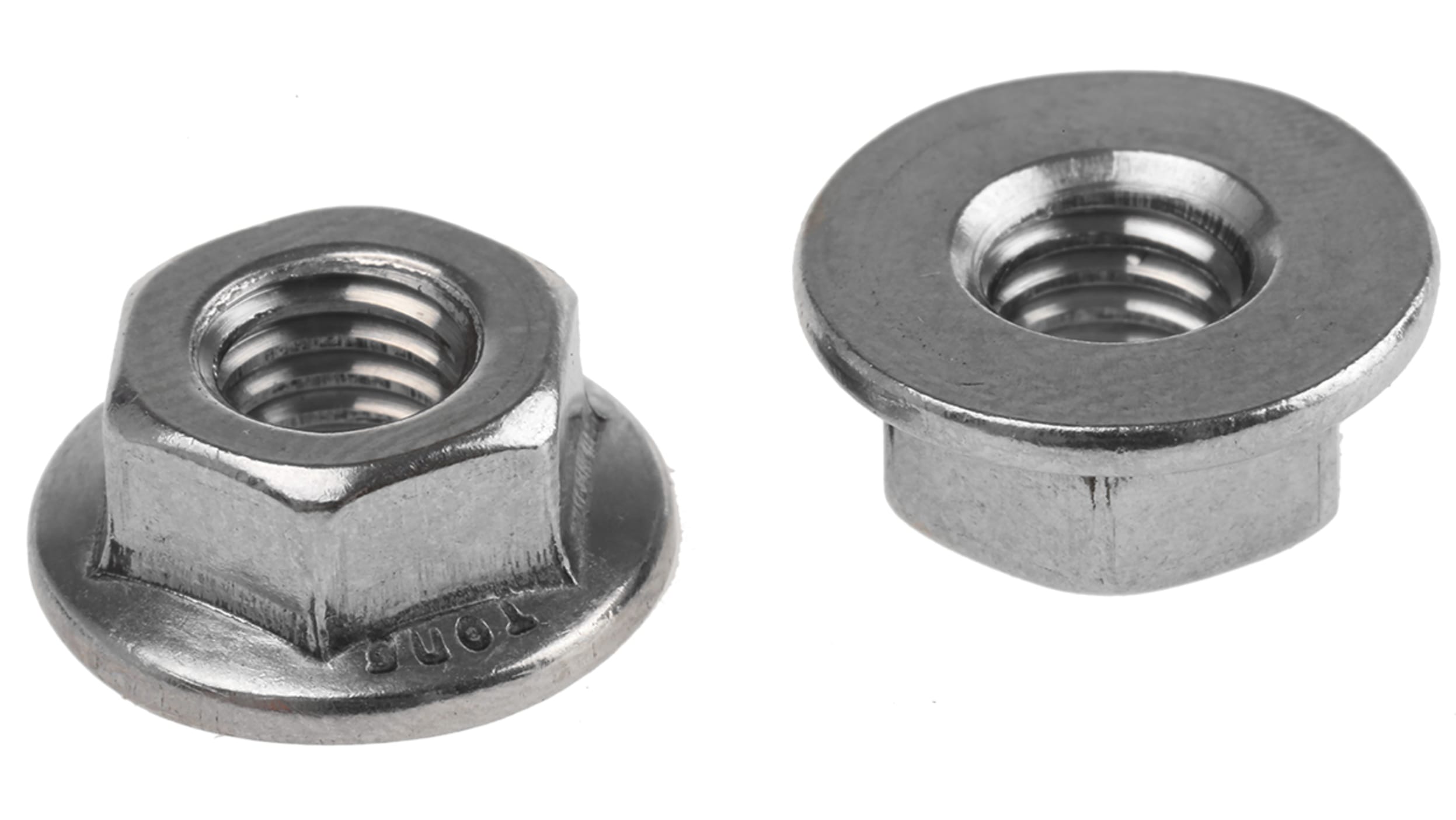 RS PRO Steel Hex Nut, 3/8-24in