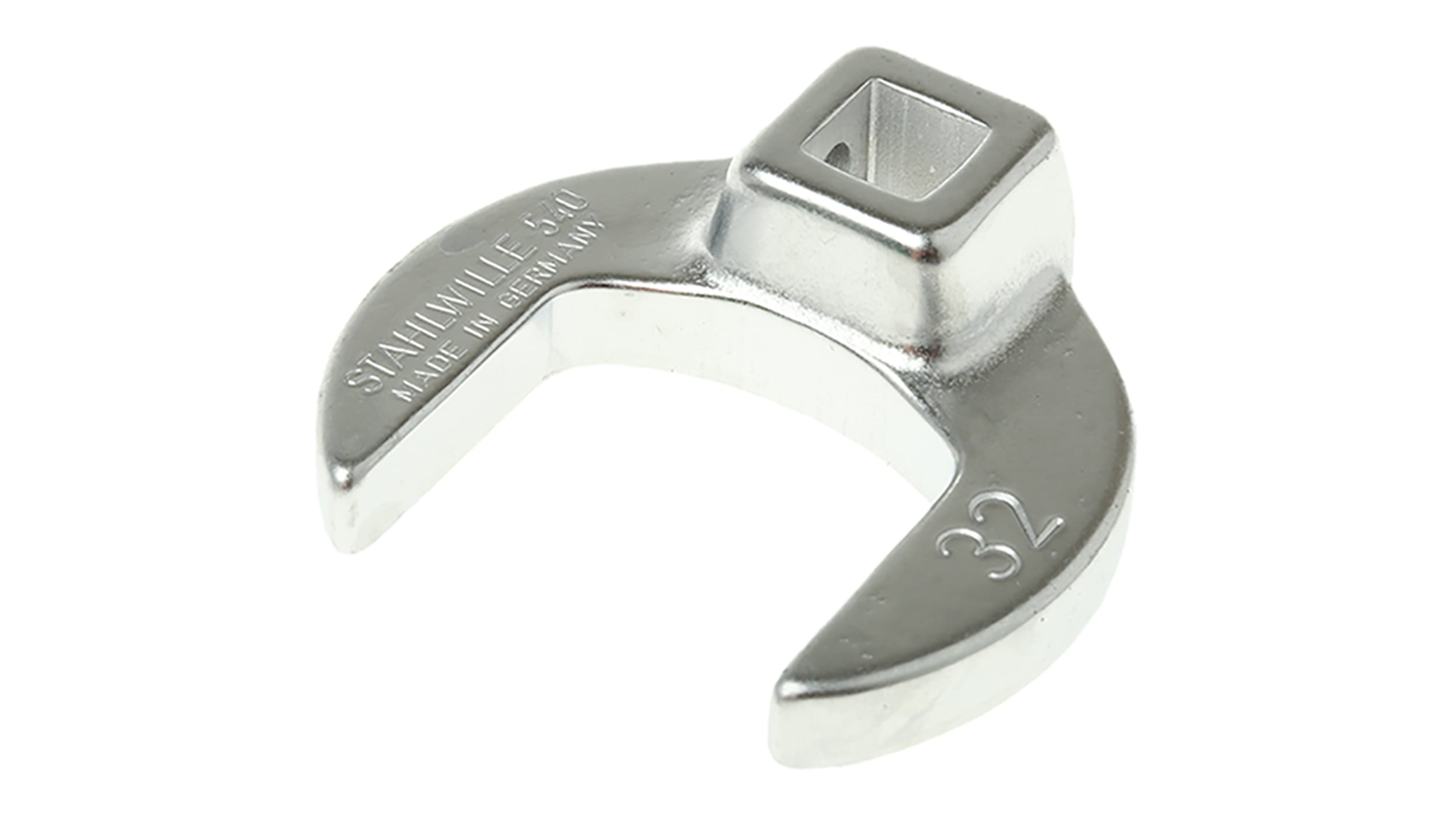 02200032 | STAHLWILLE Spanner Head, 32.0 mm, Chrome Finish | RS