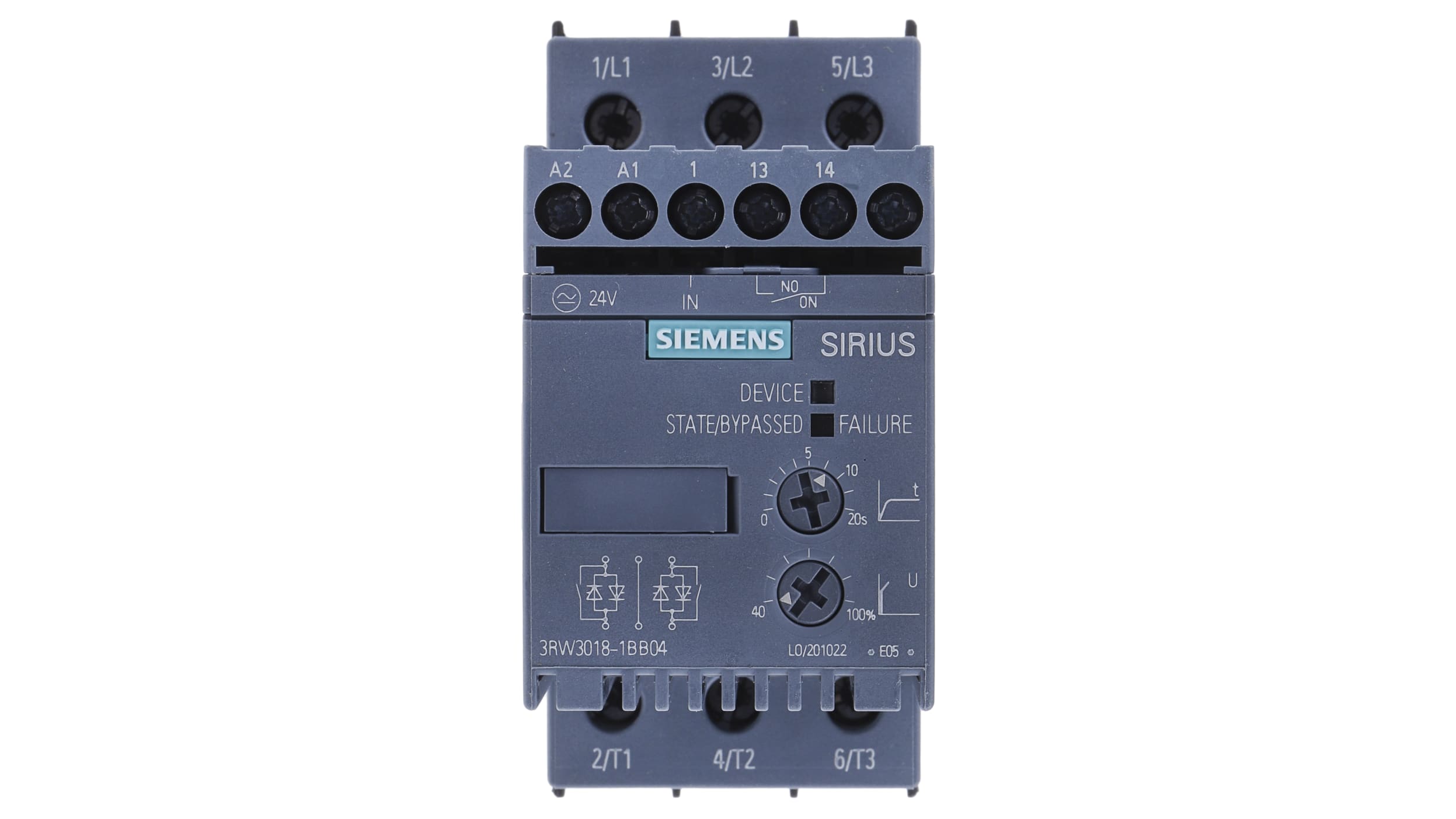 3RW3018-1BB04 | ソフトスタータ Siemens SIRIUS | RS