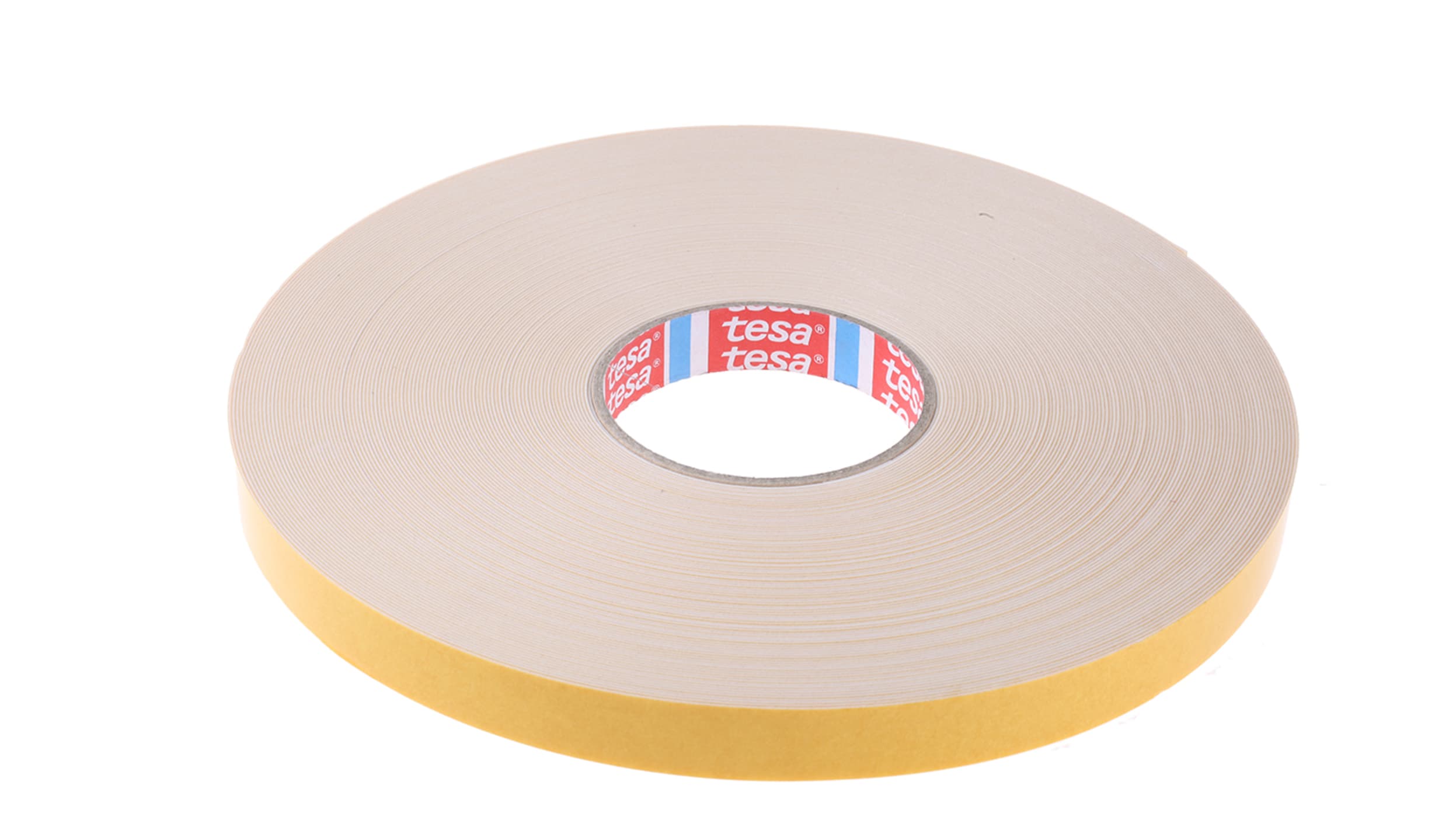 62394 50mx19mm  Tesa 62934 White Adhesive Foam Tape, 19mm x 50m