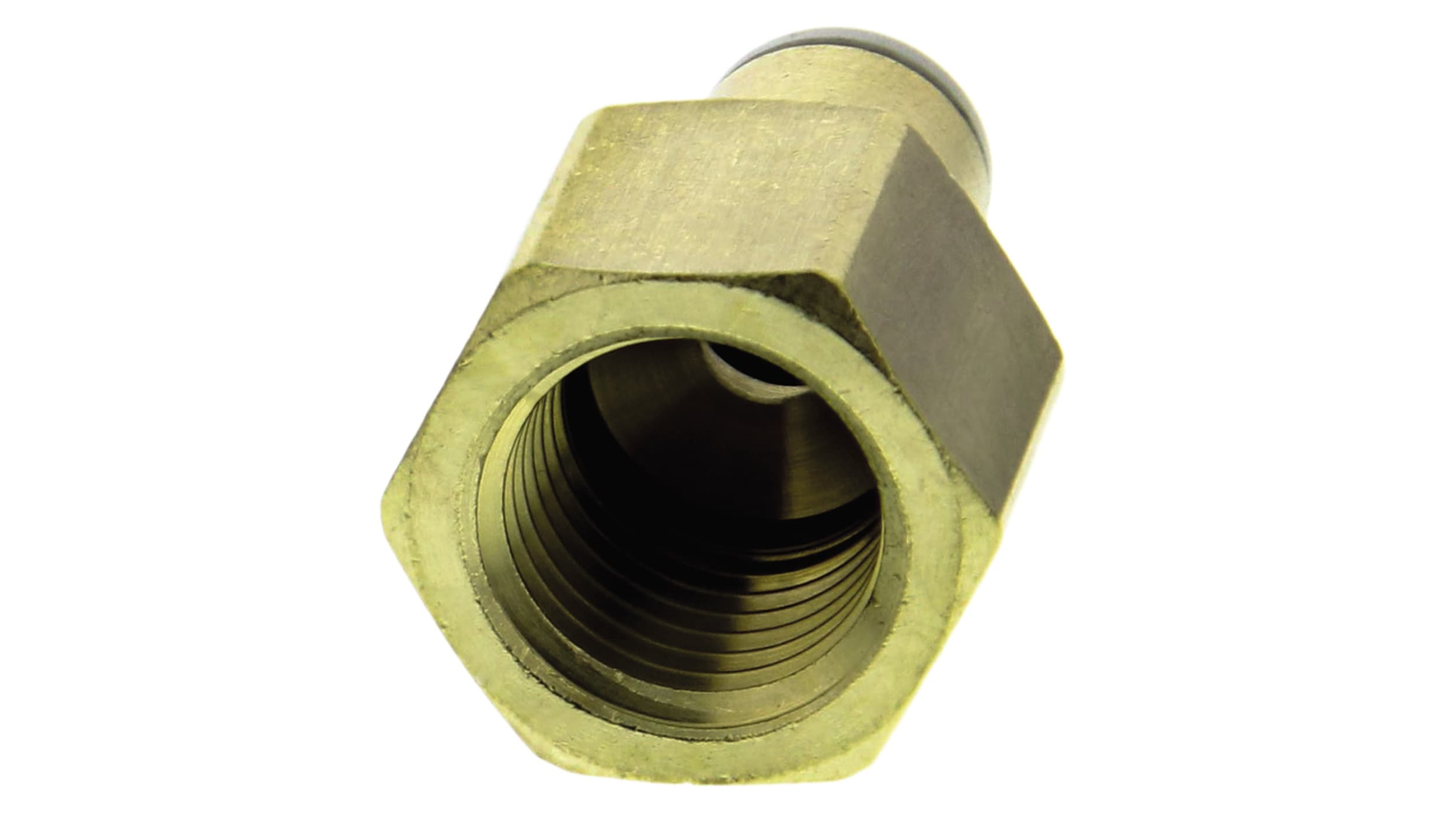 KQ2F06-02A | SMC KQ2 Series Straight Threaded Adaptor, Rc 1/4  