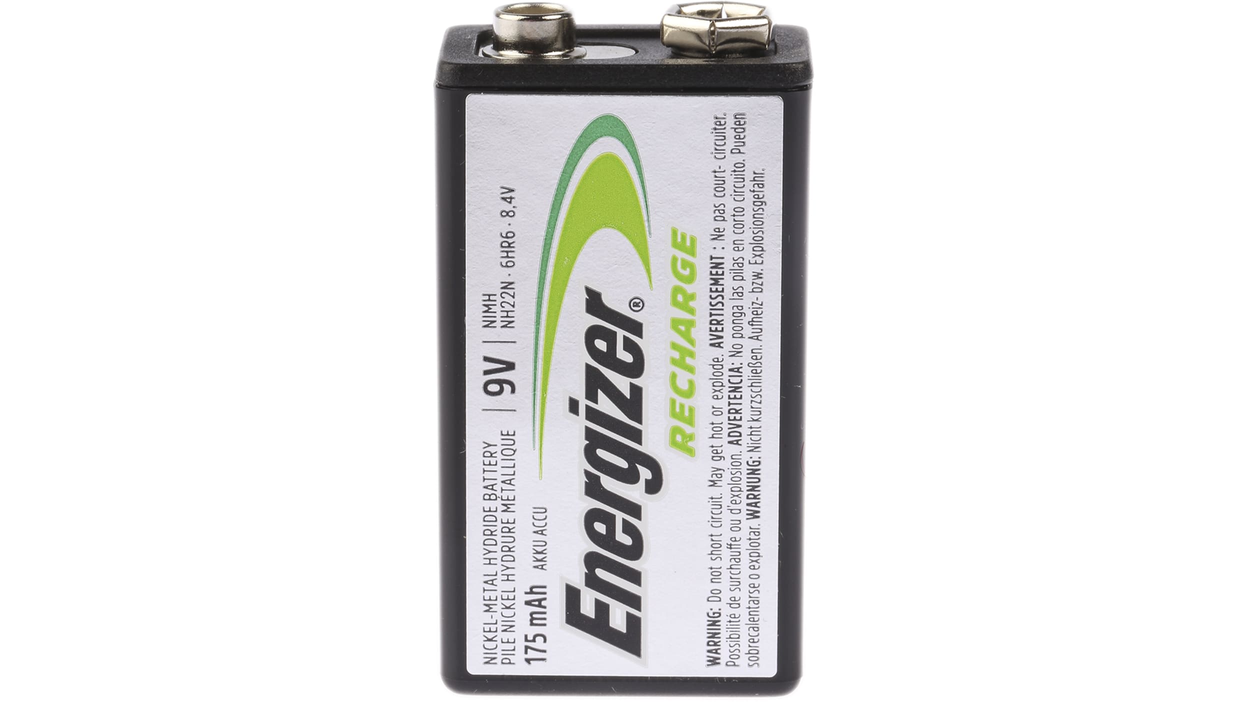 Energizer Batería recargable NIMHD 9V