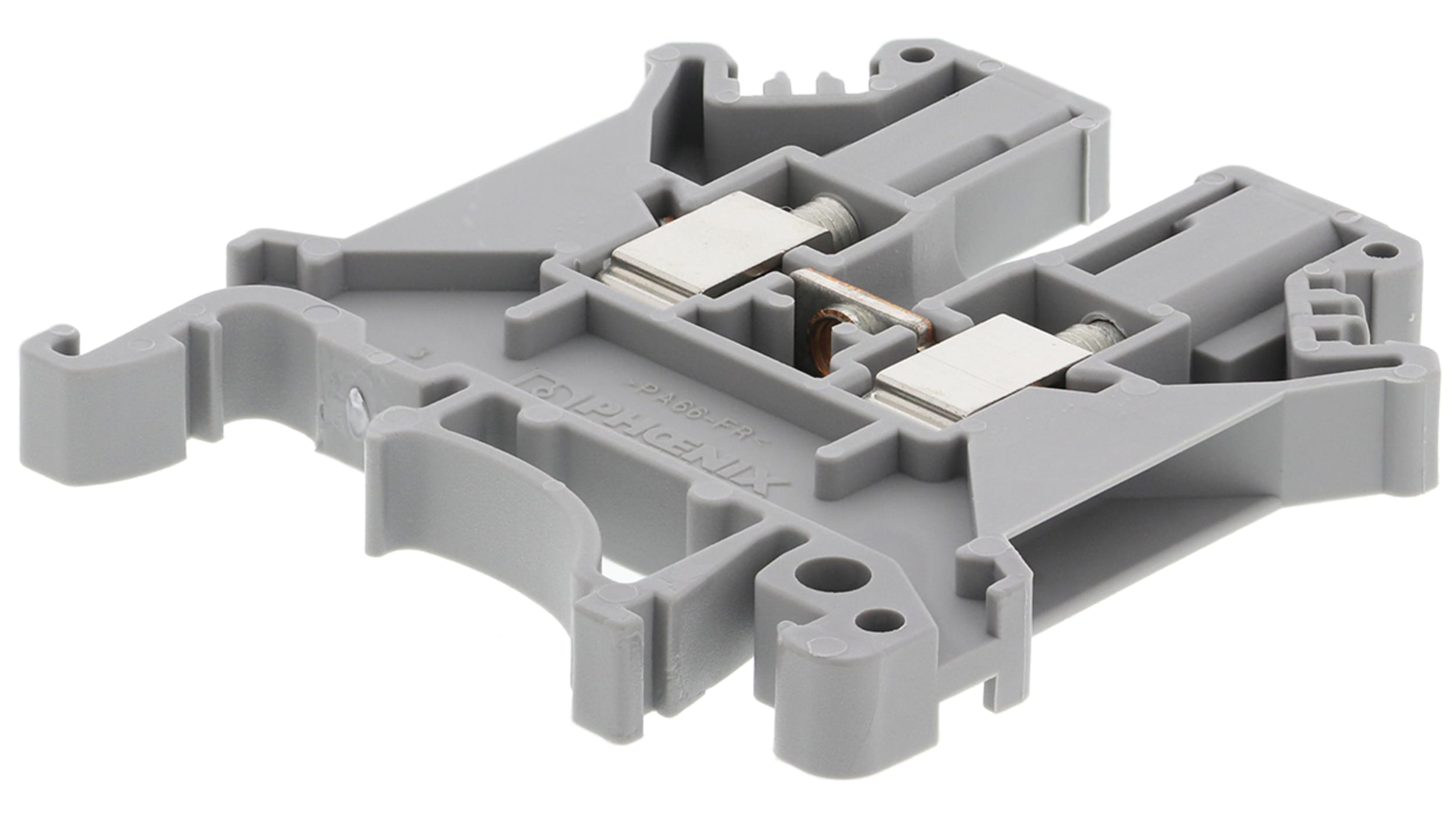 Phoenix Contact UK3 N Series Grey DIN Rail Terminal Block, Single