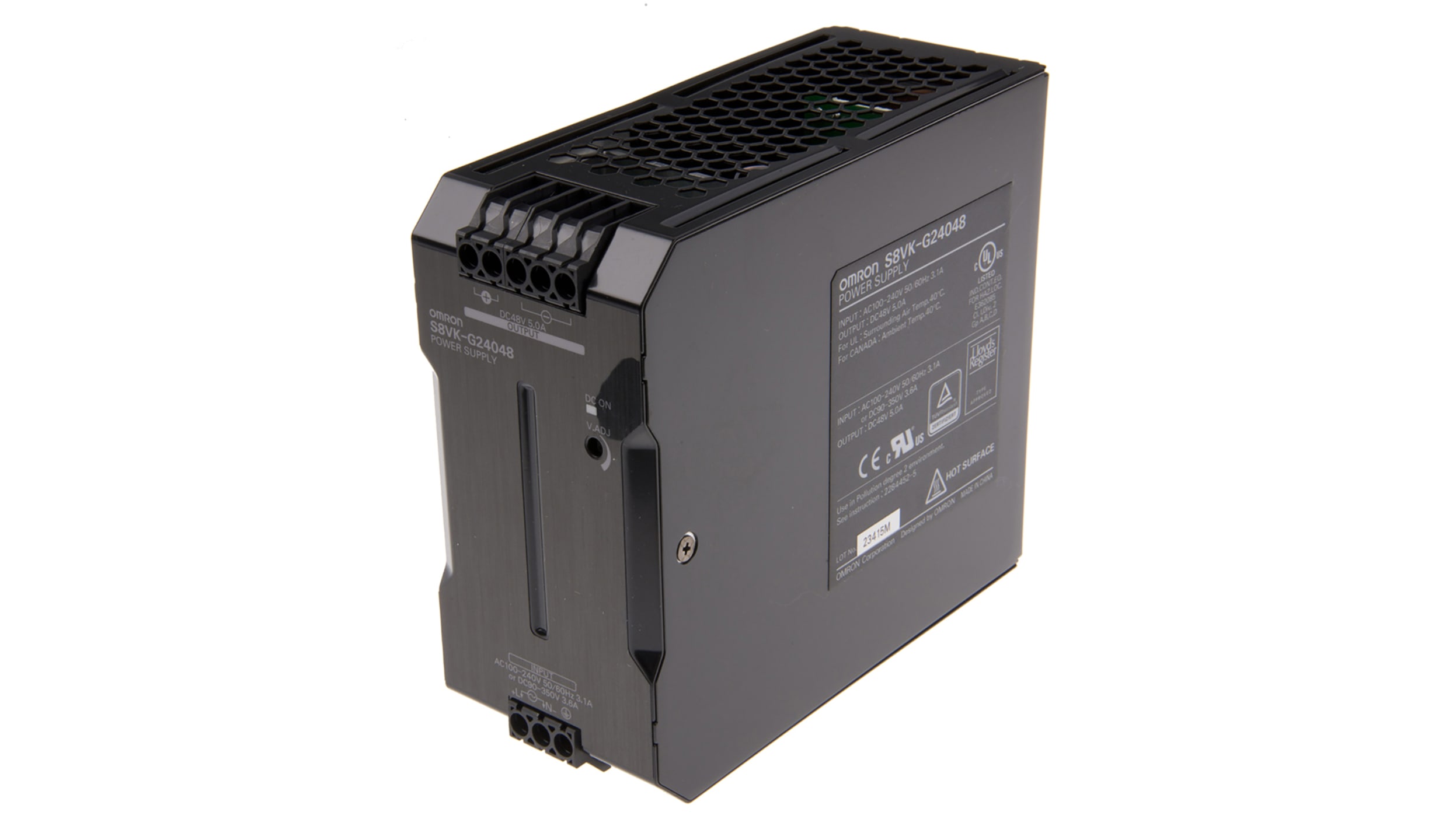S8VK-G24048 | Omron S8VK-G Switched Mode DIN Rail Power Supply 