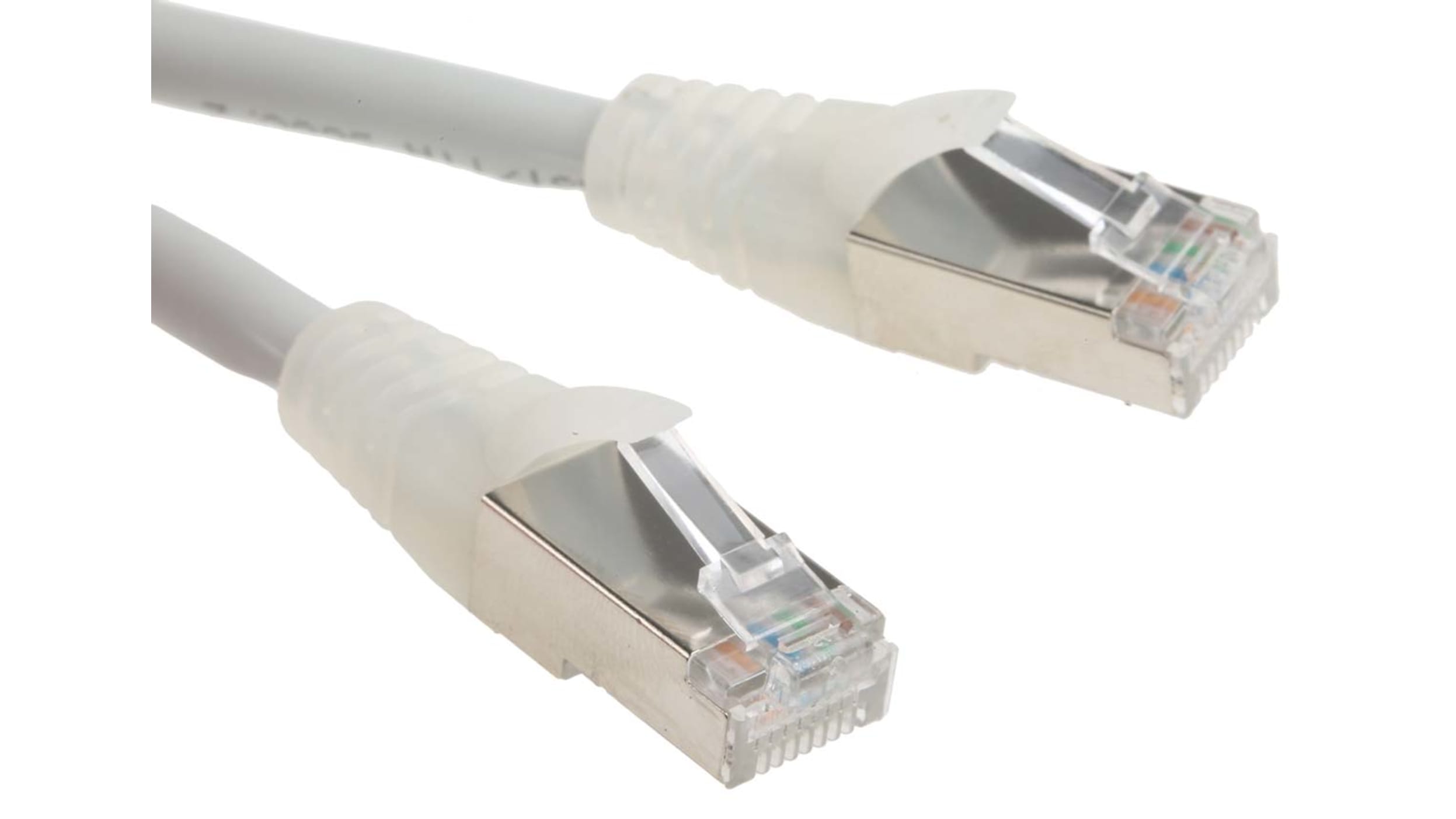 Cordon Ethernet RJ45 - Catégorie 6A - Blindé S/FTP - Gaine LSZH gris - 5m