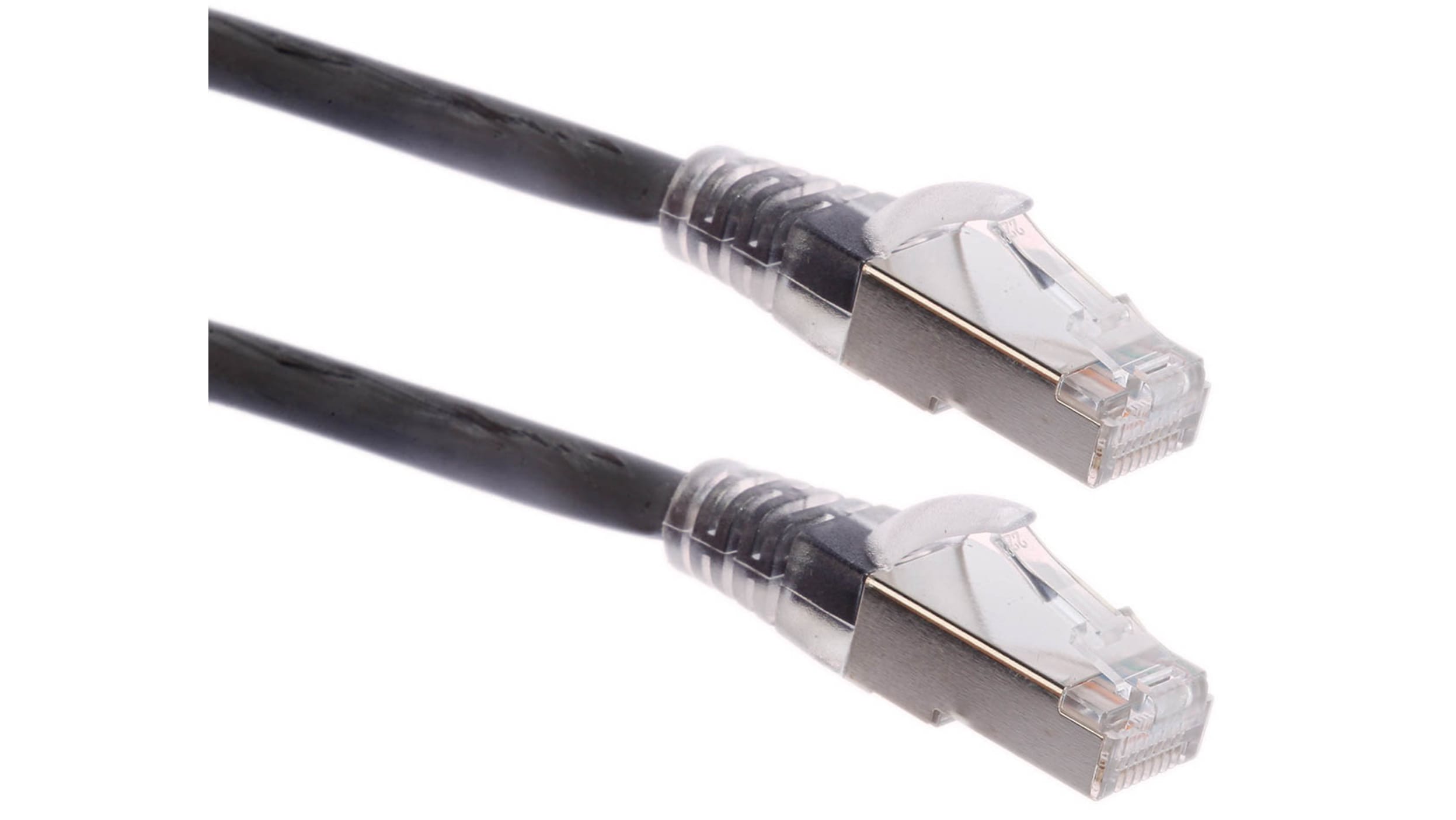 Cable de red latiguillo RJ45 LSZH Cat.6A 500 Mhz UTP AWG24, gris