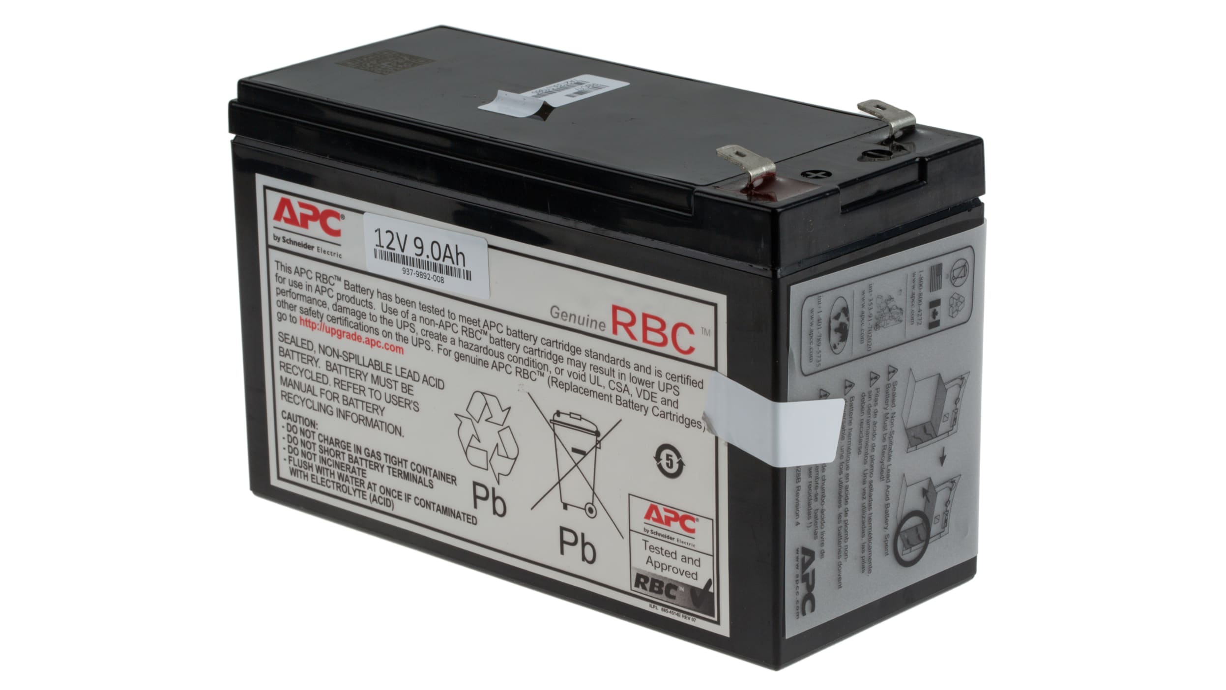 APC UPS Replacement Battery Cartridge, for use with Smart-UPS