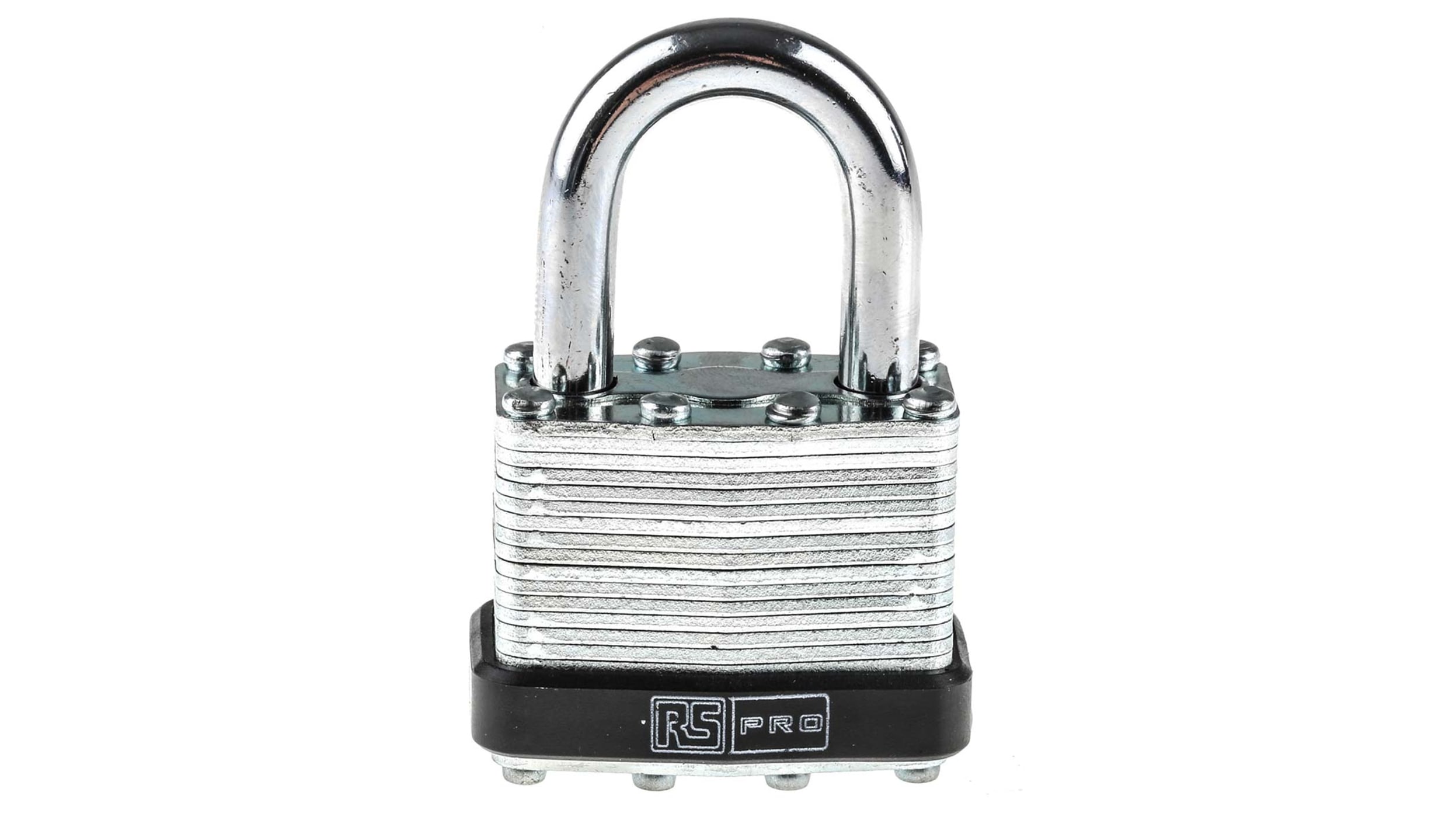 Security padlock rectangular steel with bayonette 40mm - Cablematic