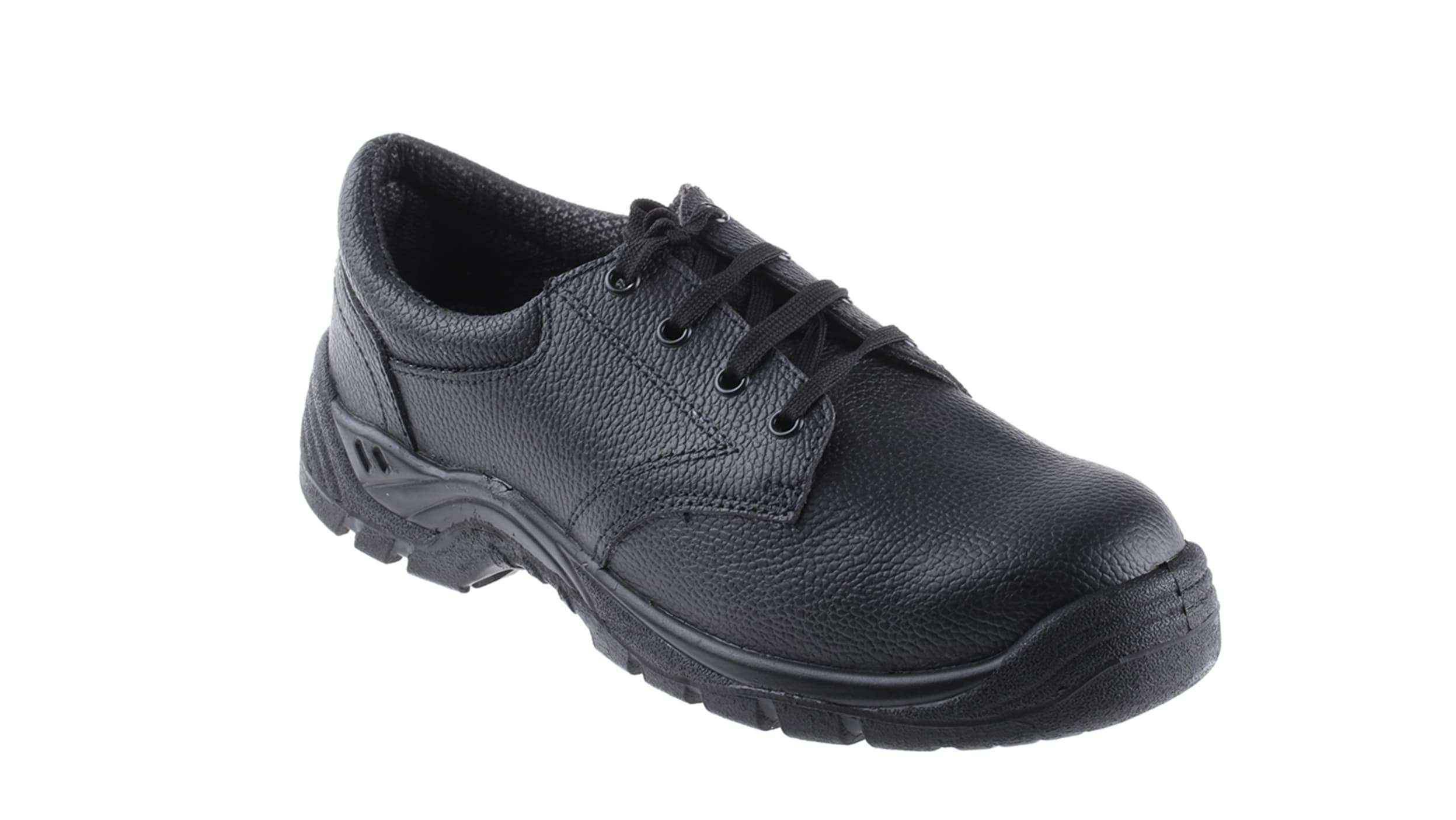 Mens black safety trainers top