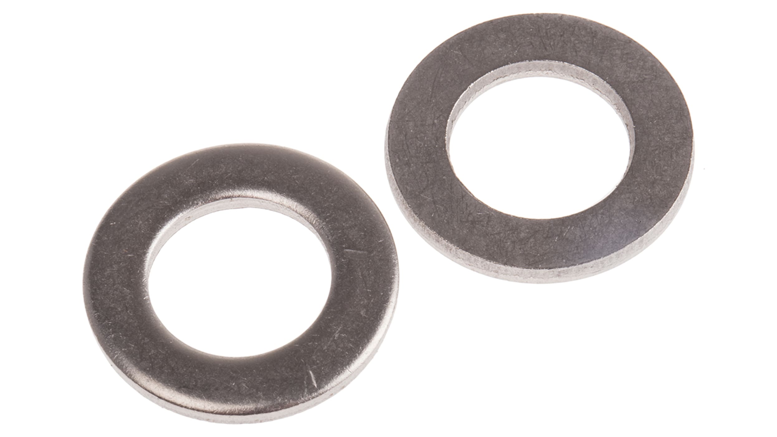 RS PRO Unterlegscheiben für M20 Schrauben Glatt A4 316 Flach-, 3mm x 21mm x  37mm, Edelstahl