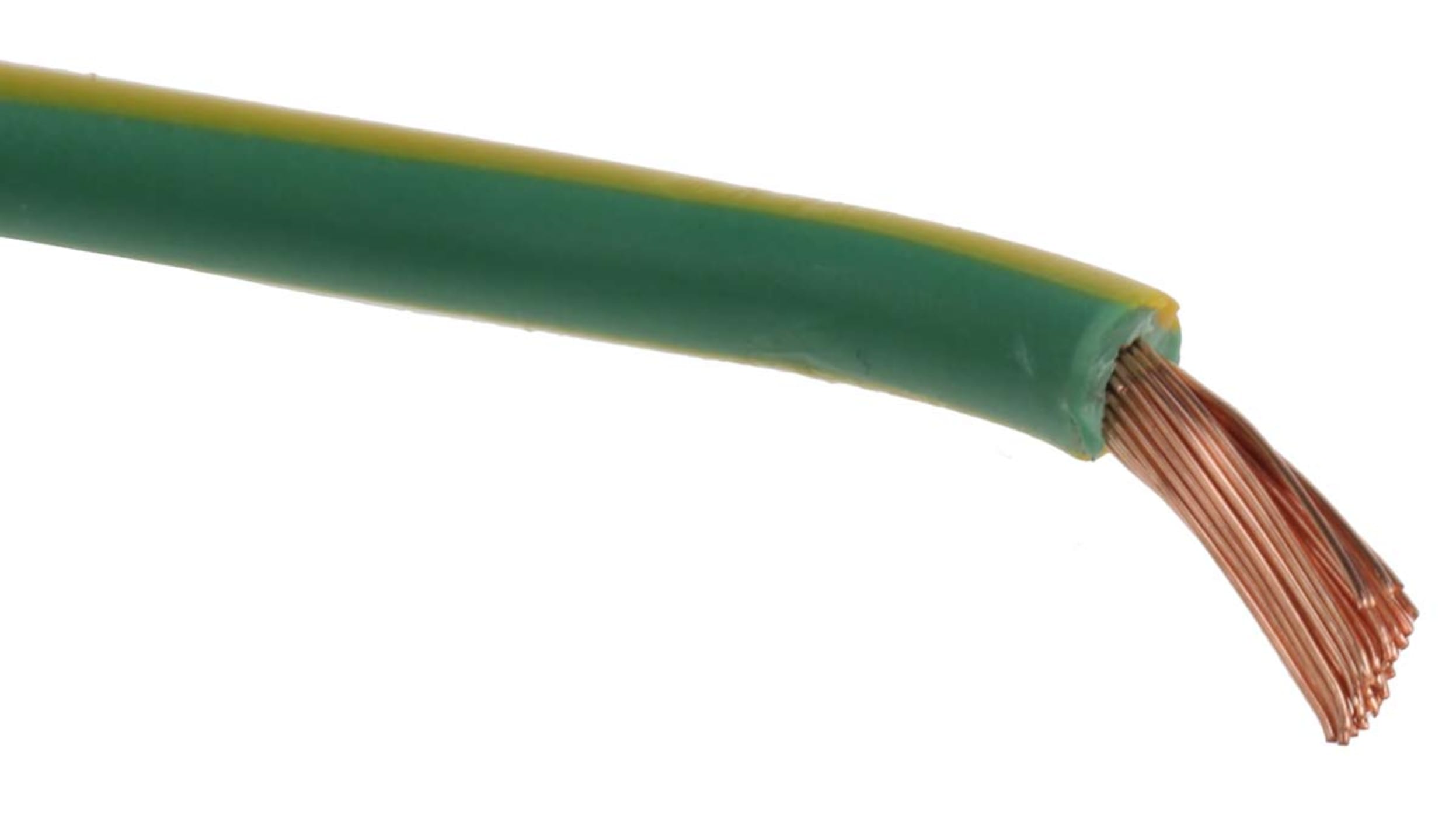 RS PRO, RS PRO Green 1mm² Hook Up Wire, 32/0.2 mm, 100m, PVC Insulation, 196-4336