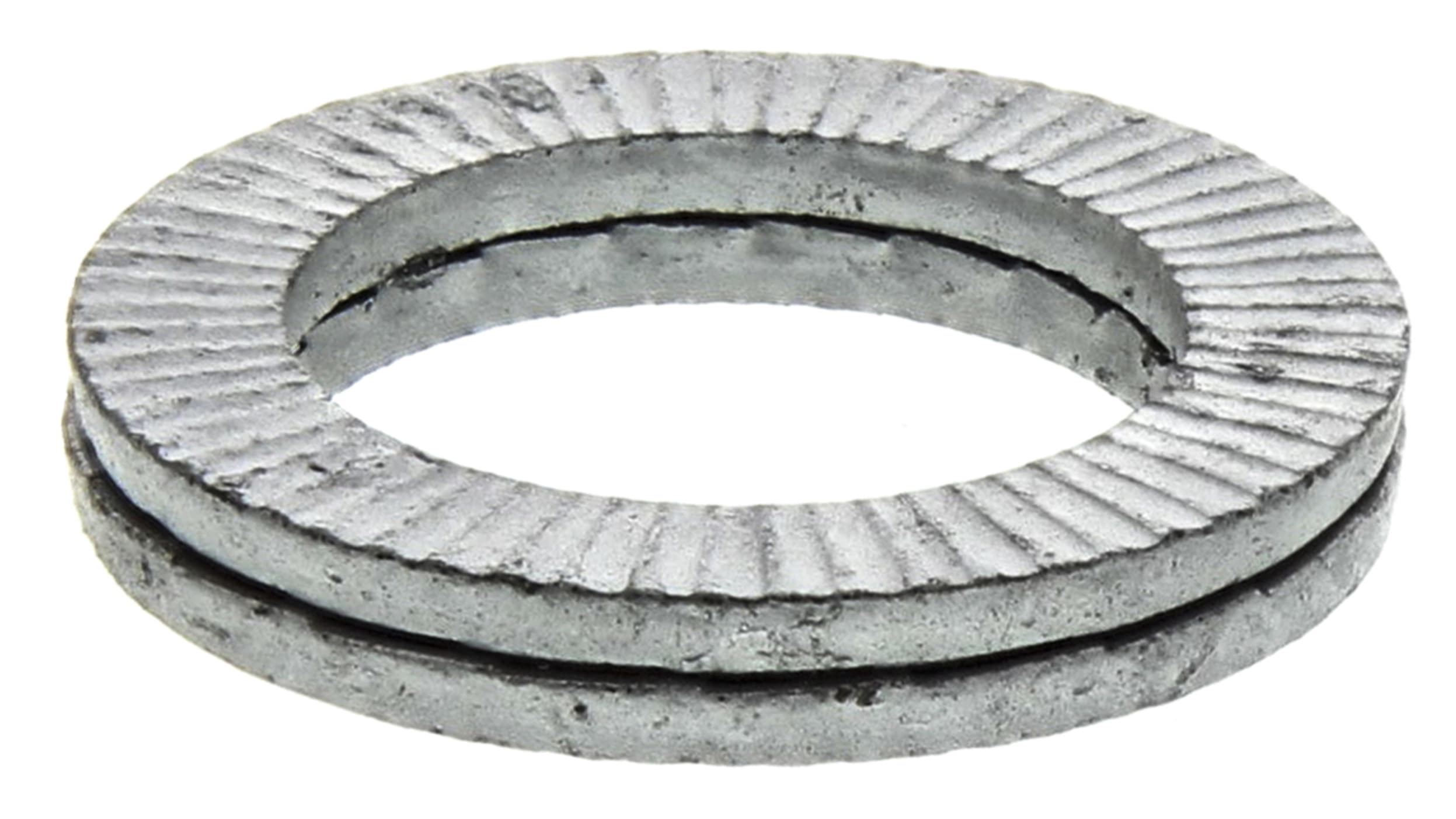 H-HLS-16, Heico Unterlegscheiben für M16 Schrauben Delta Protekt  Keilverriegelung, 3.7mm x 17mm x 25.4mm, Unlegierter Stahl