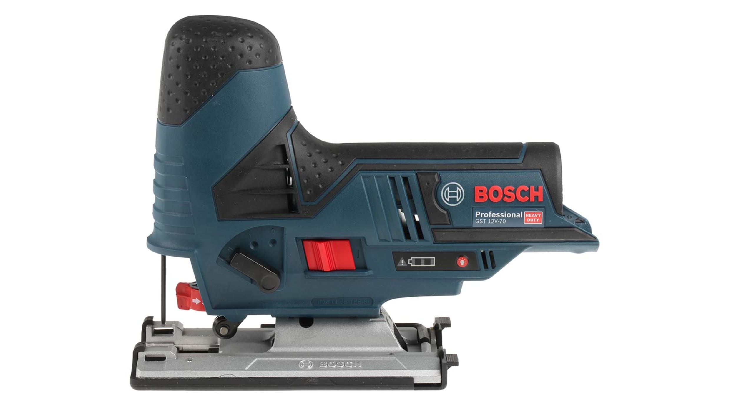 Bosch GST 12V-70 Professional Scie sauteuse sans fil avec insert sans  Coffret, ni Batterie, ni Chargeur ( 06015A1001 )