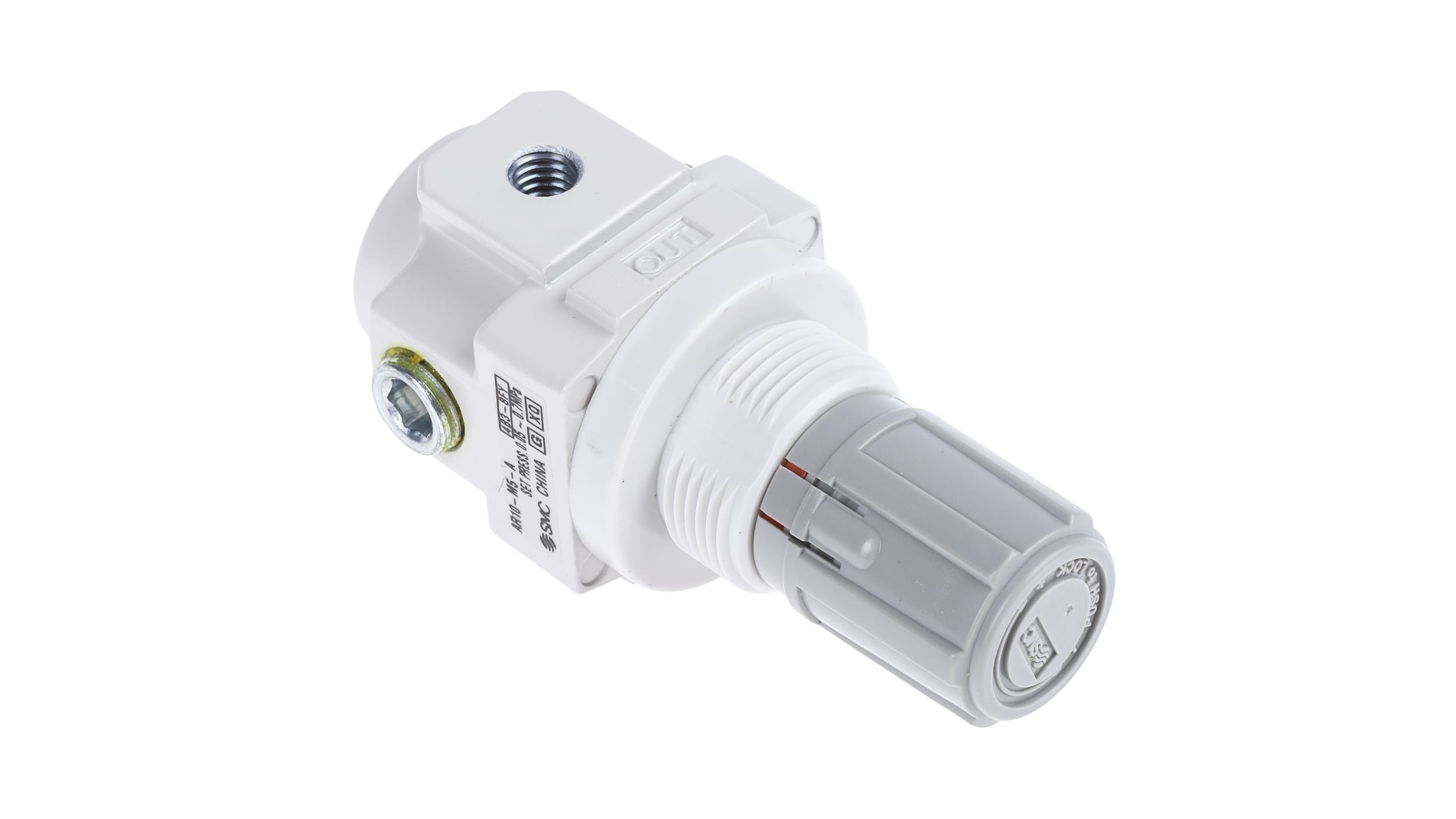 AR10-M5-A | SMC M5 x 0.8 Pneumatic Regulator - 0.05MPa to 0.85MPa