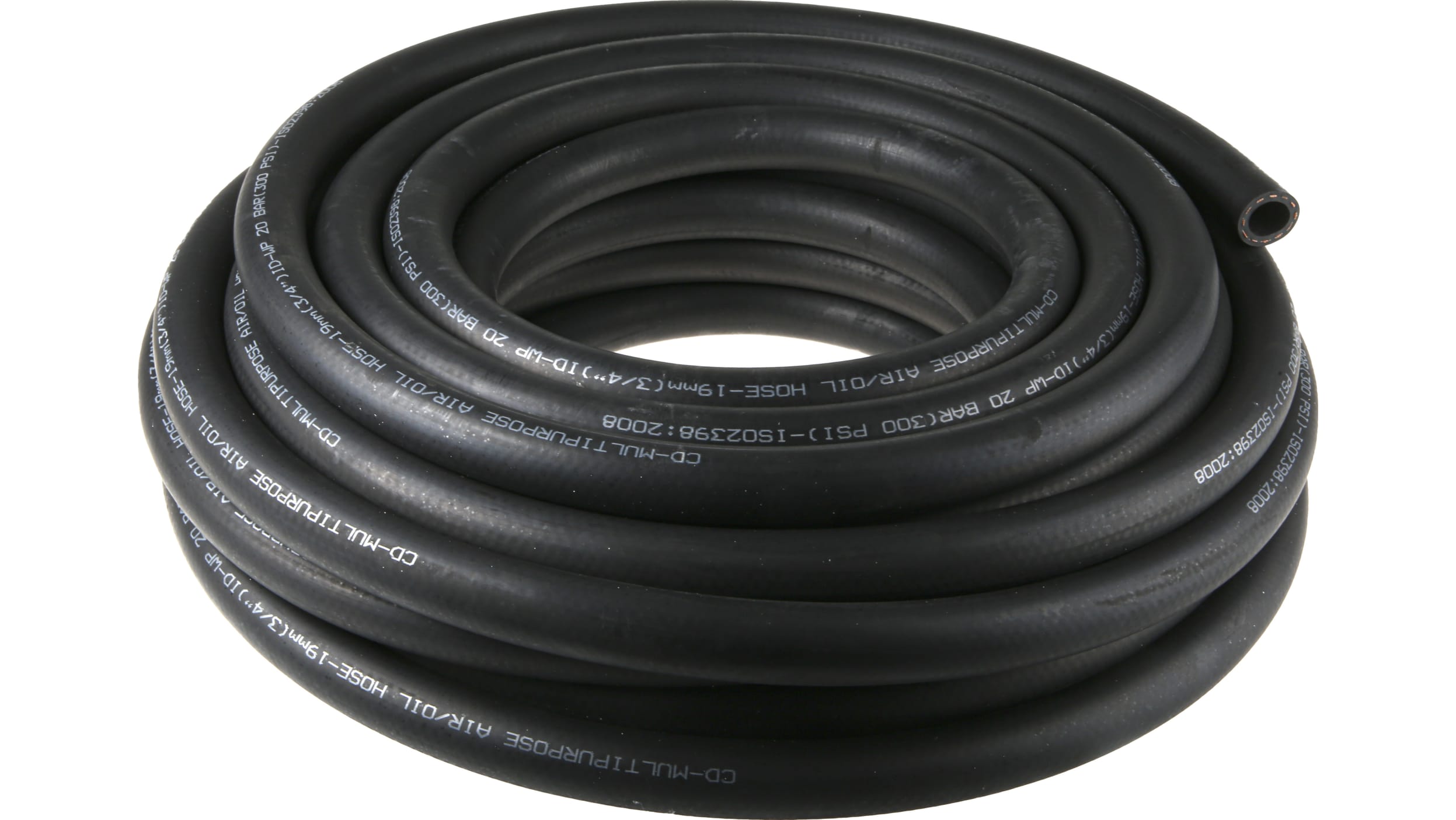 Tuyau RS PRO EPDM, Ø 25mm x Ø 34mm, L 20m Noir