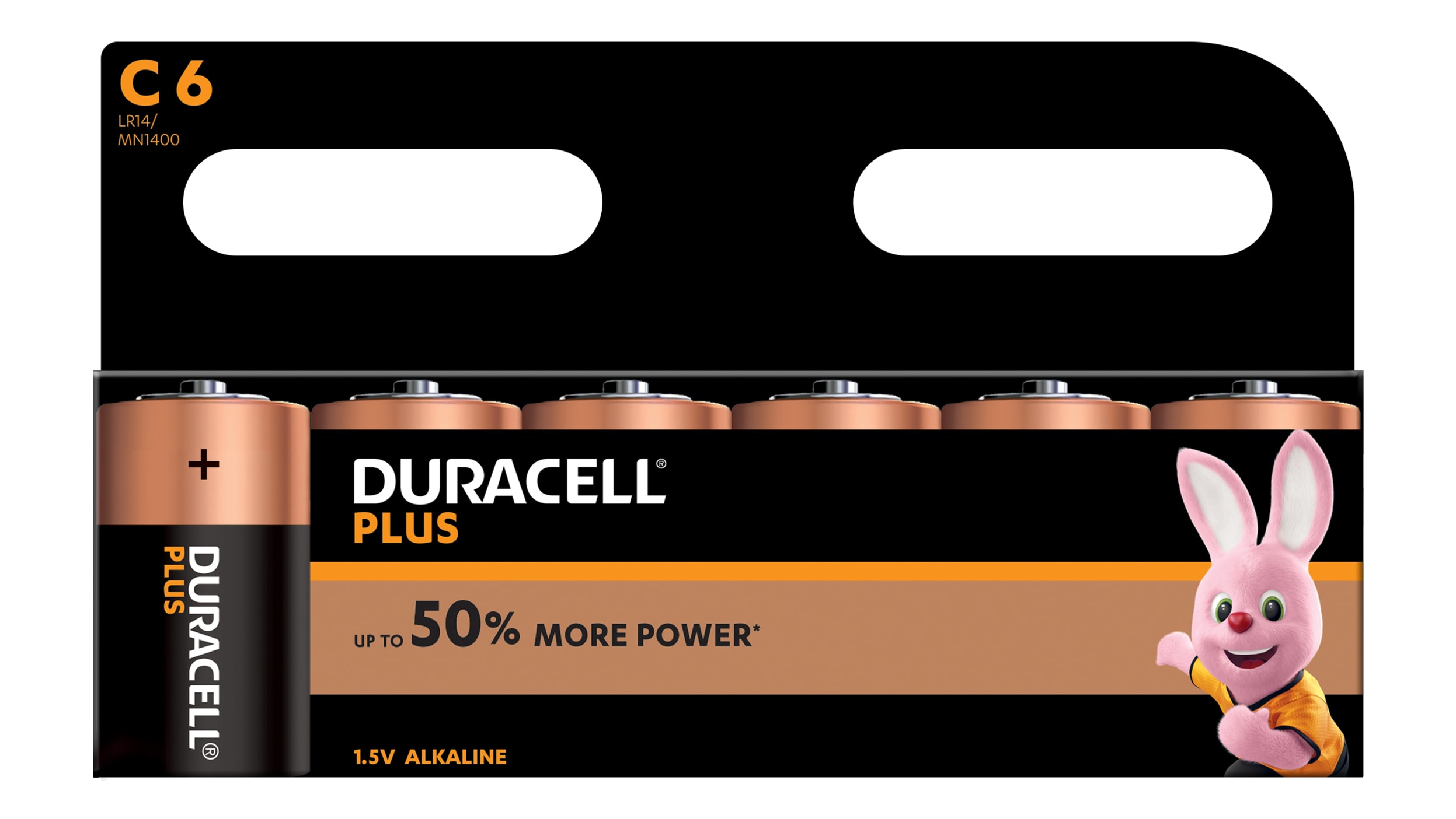 4 x Duracell C 1.5v Alkaline Batteries C2 LR14 / MN1400 Long Lasting Power