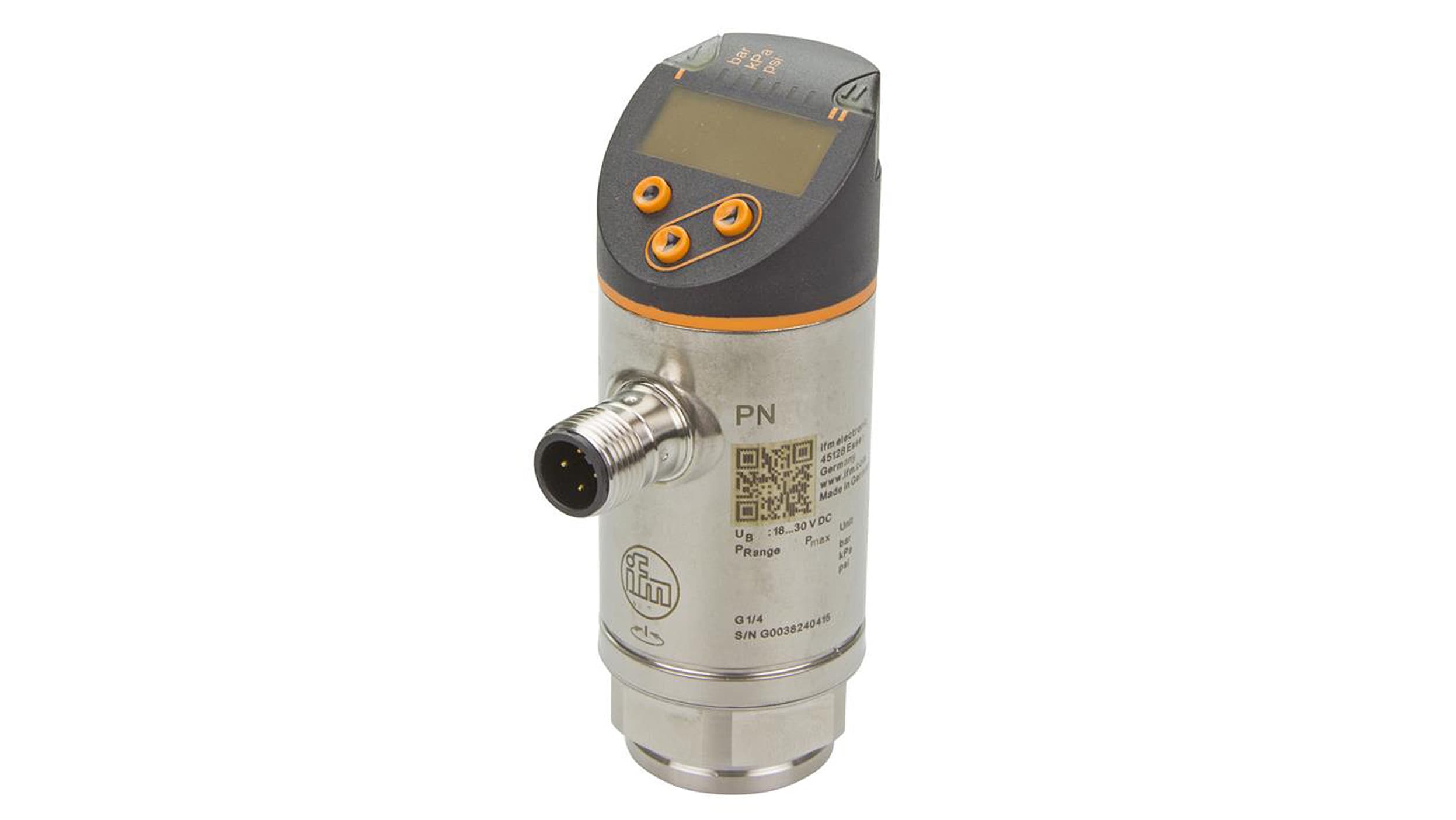 Drucksensor, 0,5 Bis 4,5 V, Drucksensor 0–20 MPa, Kleiner Ausgangsfehler,  Luft-Wasser-Drucksensor für Öl, Luft, Wasser, Druckregler : :  Gewerbe, Industrie & Wissenschaft