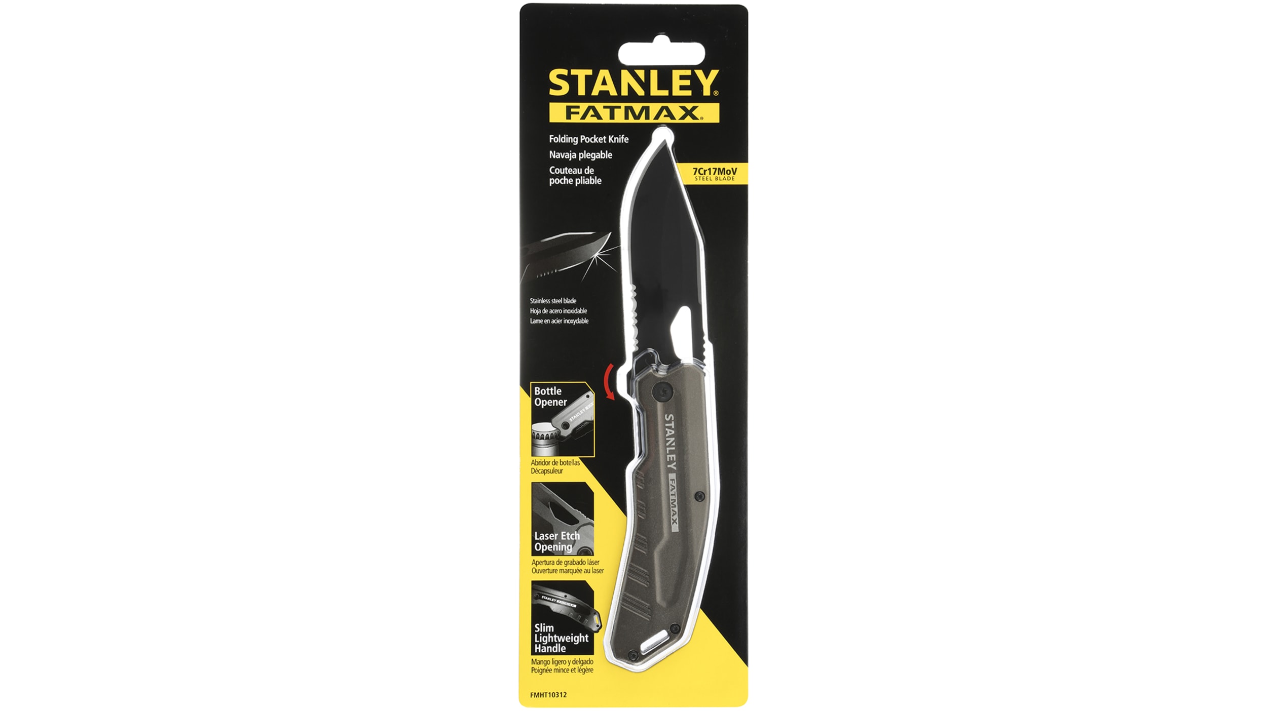 FMHT0-10312 | Stanley Taschenmesser, Elektriker-Messer | RS