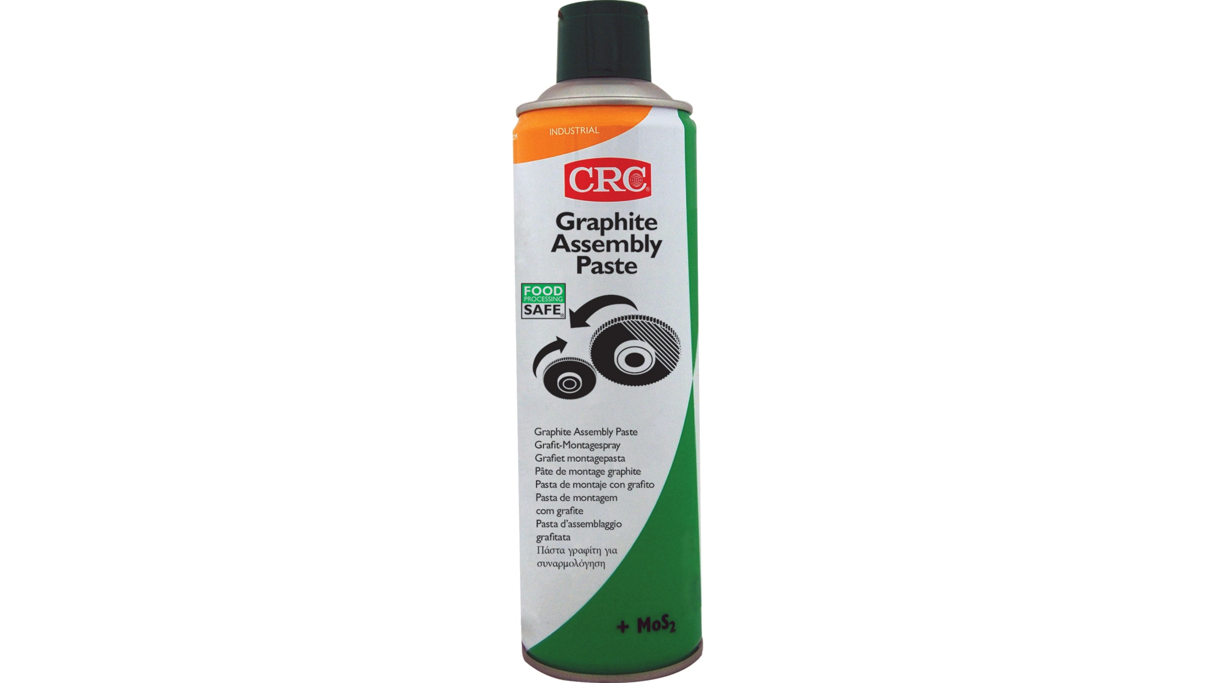 CRC Graphite Assembly Paste Graphit Fett Schwarz -30°C bis +650°C, Spray  500 ml