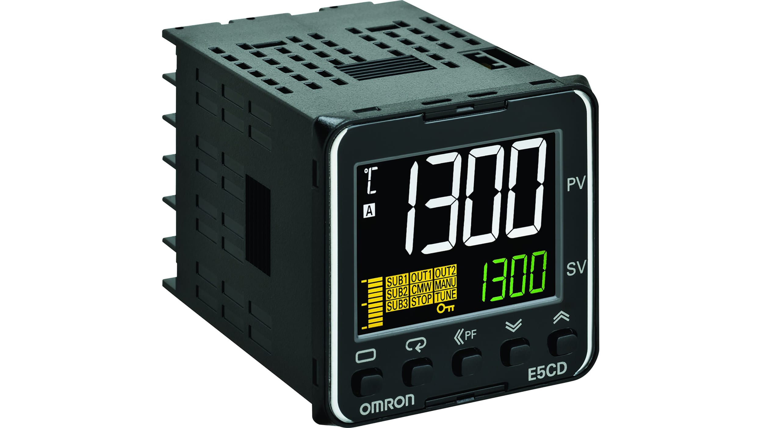 Omron 温度調節器 (PID制御) リレー出力数:1 E5CD-RX2D6M-001 RS