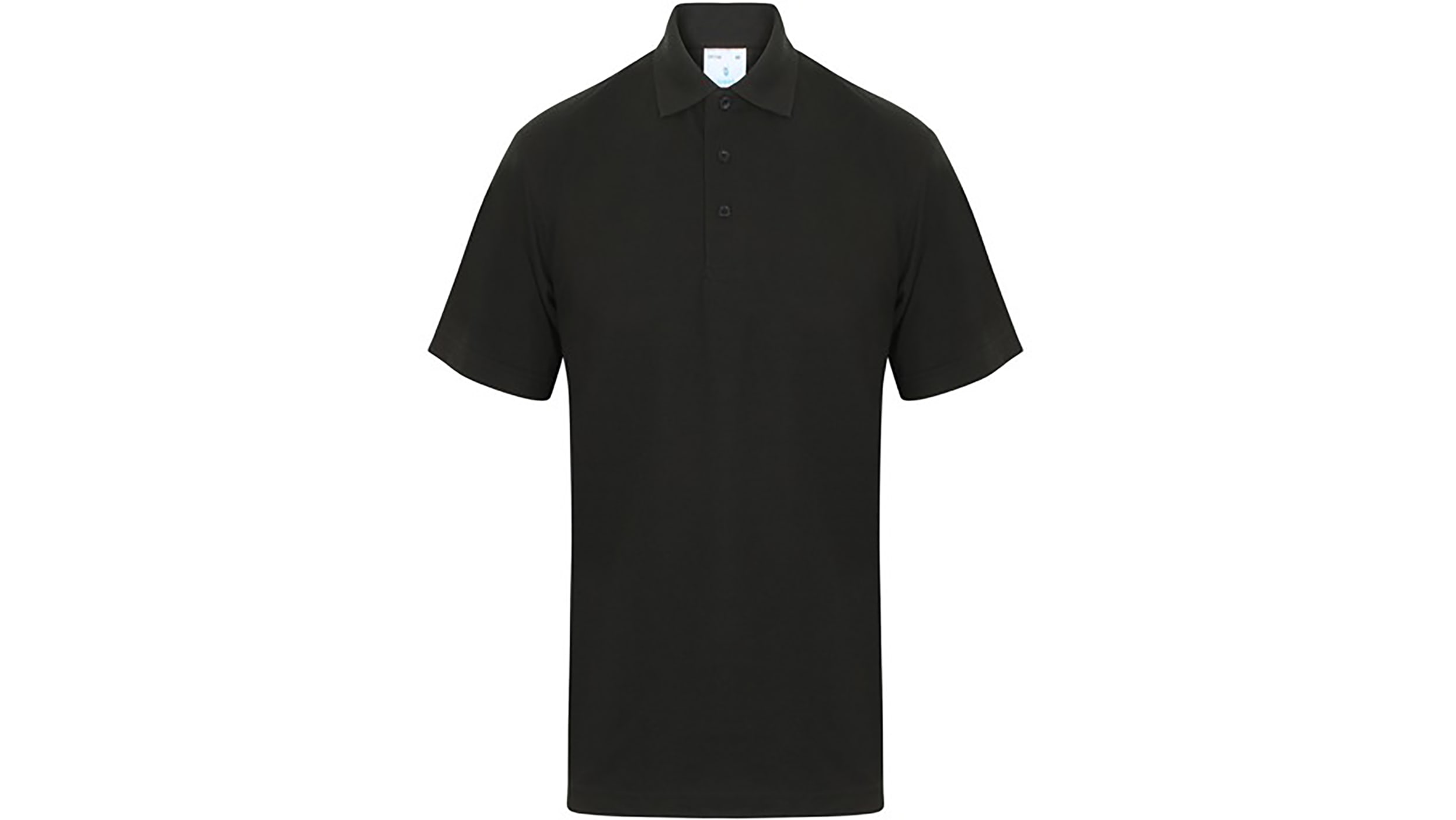 black on black polo