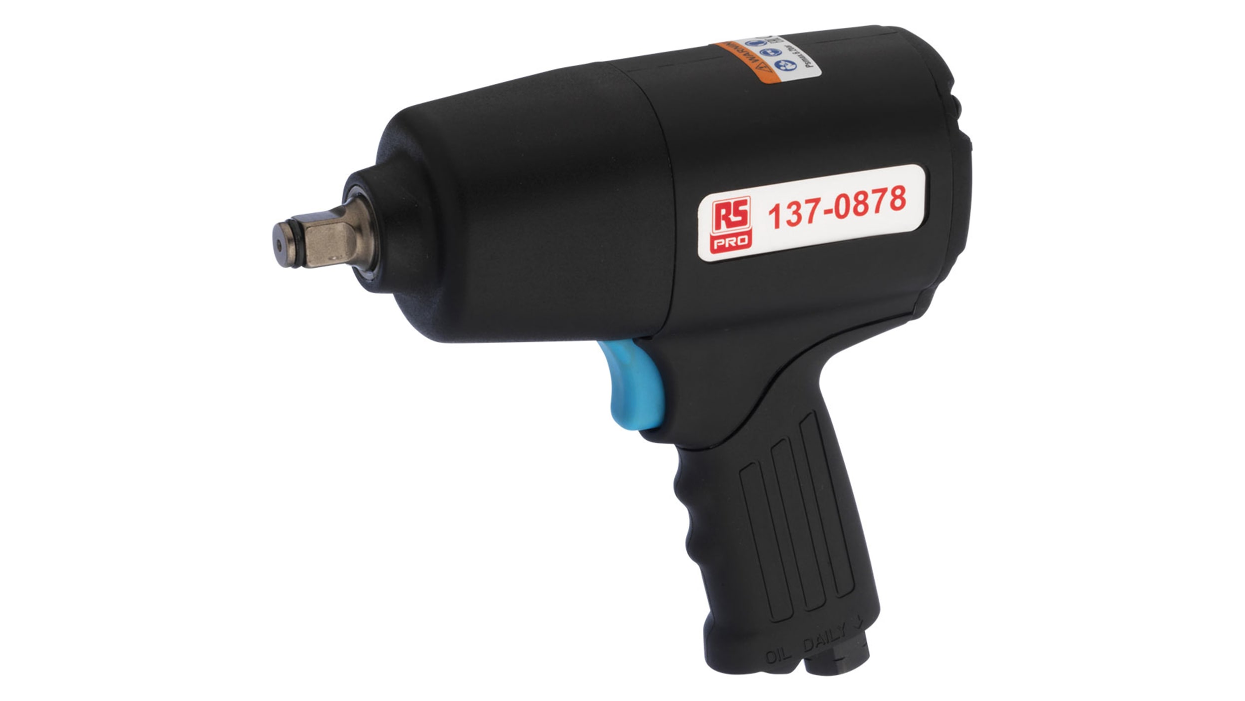 RS PRO APP203T 1/2 in Air Impact Wrench, 7700rpm, 1058Nm RS