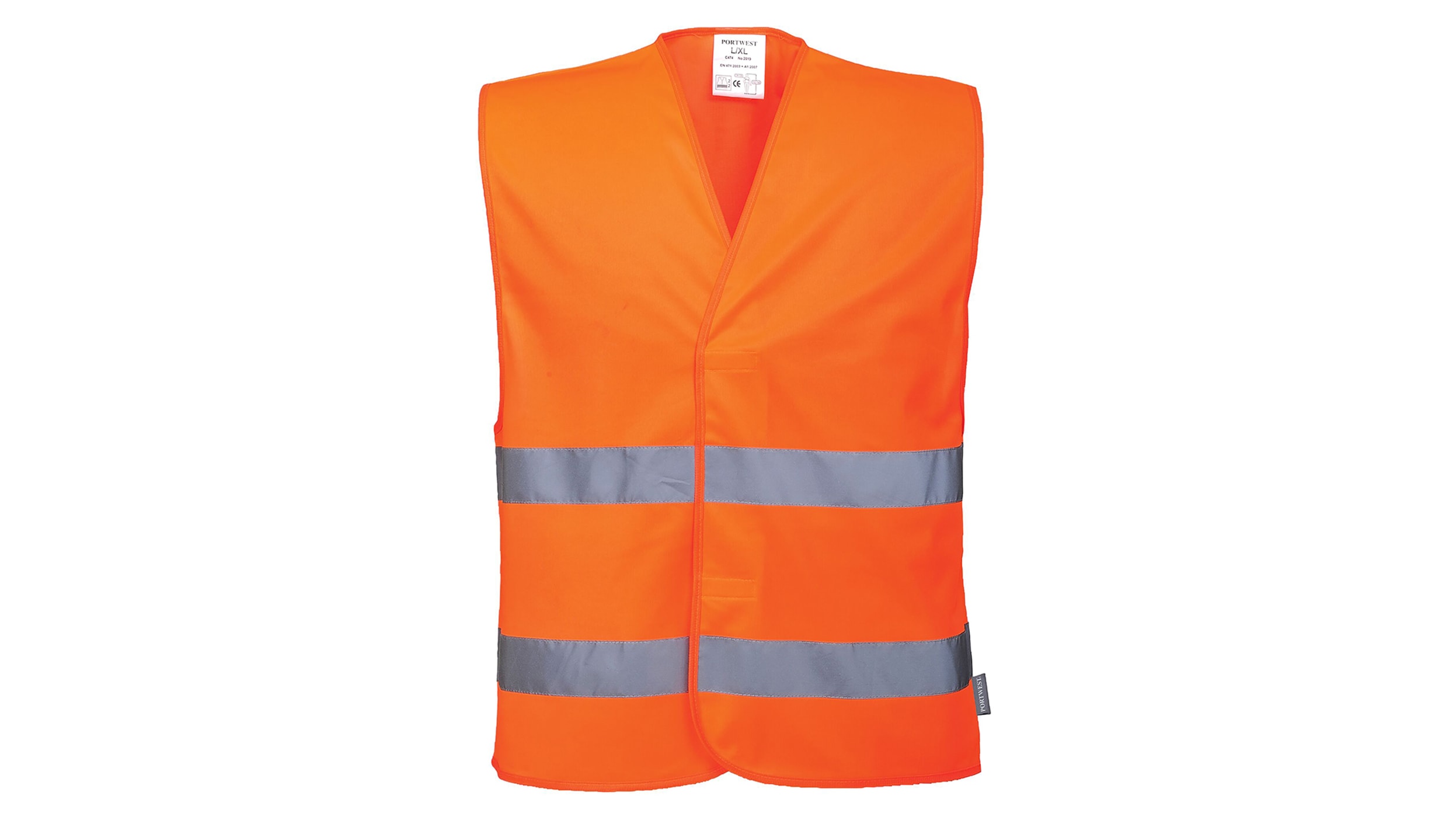 Gilet de Sécurité Réfléchissant , Gilet orange Réfléchissant, Haute  Visibilité, Conforme à la Norme 