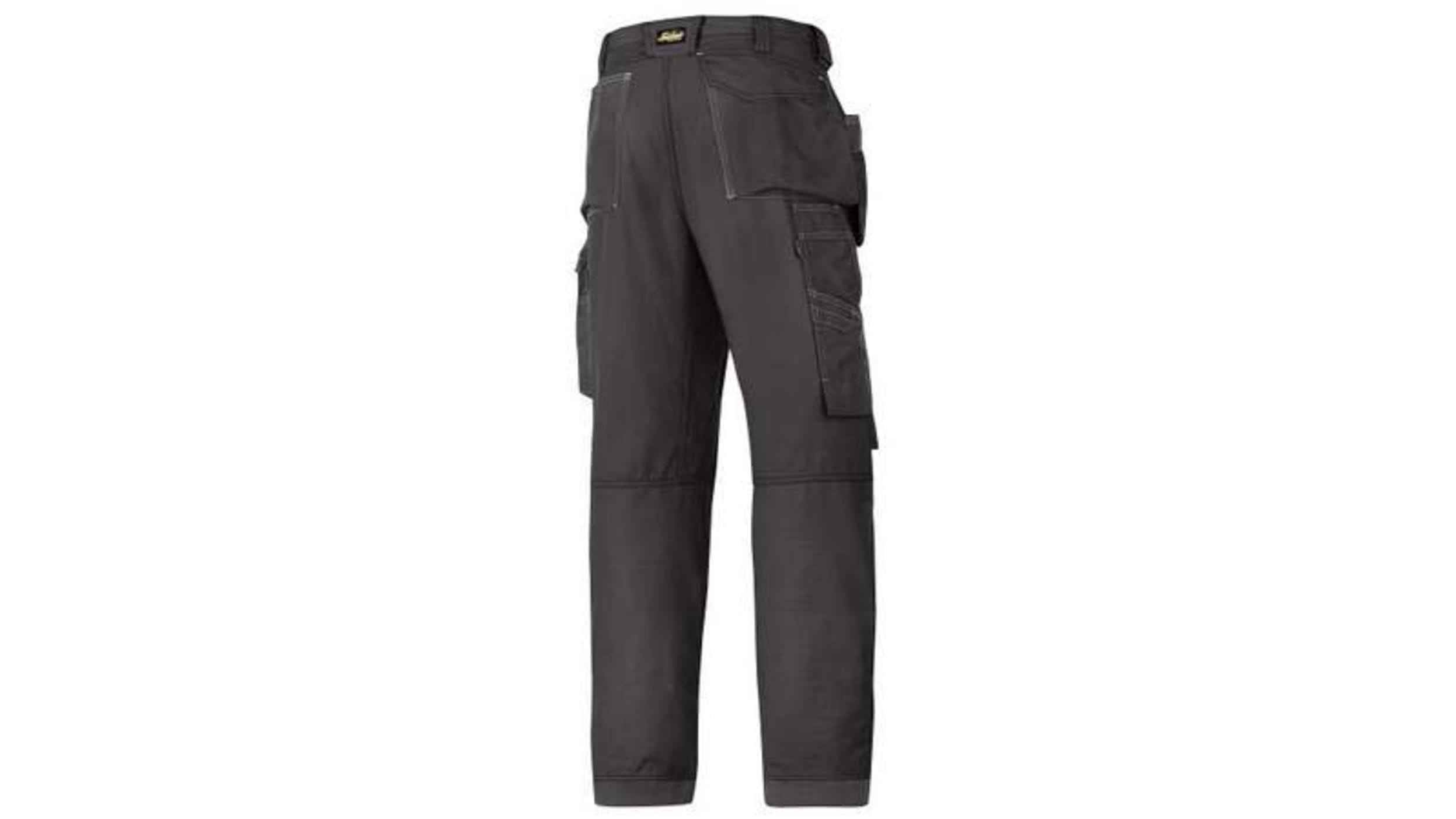 Pantalones de trabajo para Hombre, pierna 30plg, Negro, Algodón, poliéster  Trade 30plg