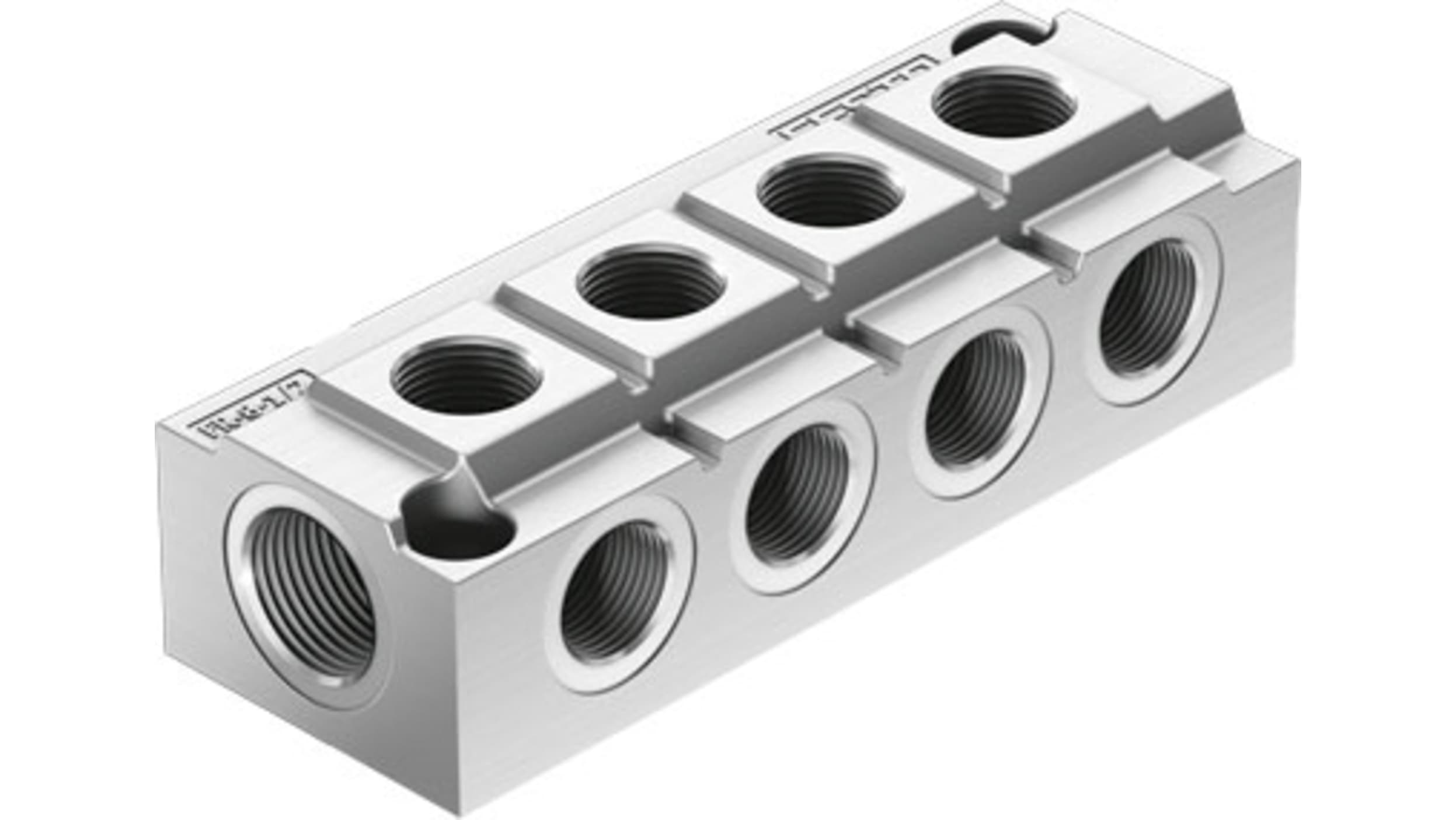 Verteilerblock 1/2 4-fach, Verteiler, Hydraulik&Pressarmaturen, Ersatzteile