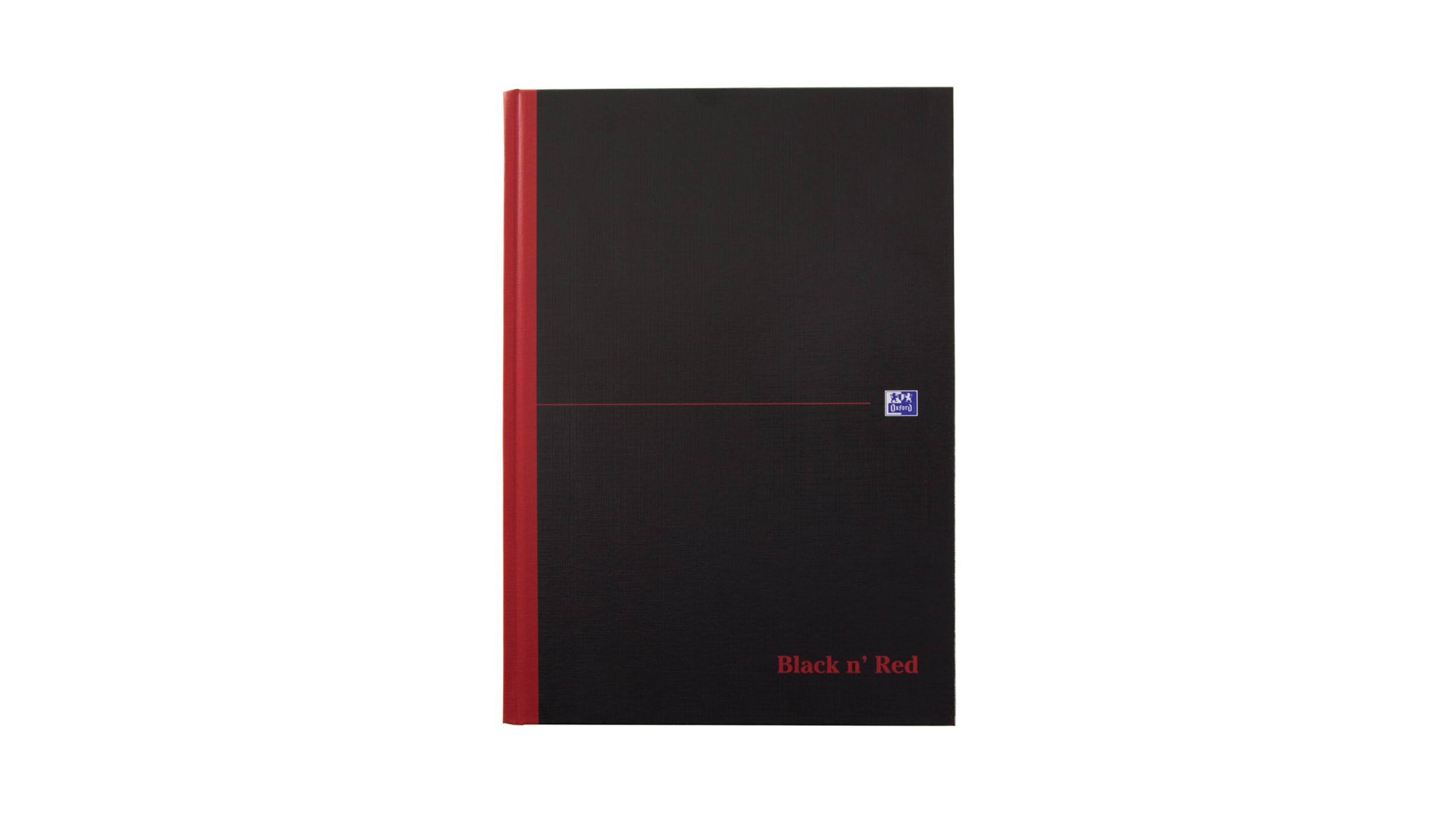 100080446 | ノート Black n Red 黒/赤 ハードカバー A4 96枚 | RS