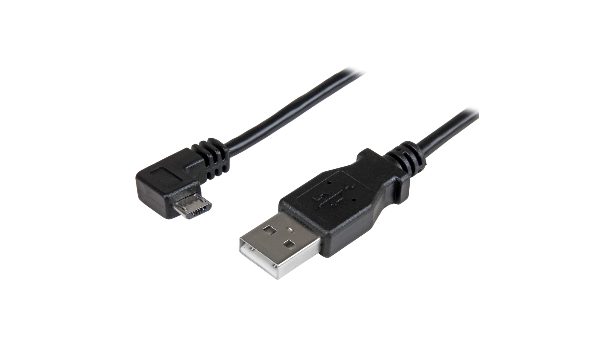 Cable USB 2.0 Startech, con A. USB A Macho, con B. Micro USB B Macho, long.  2m, color Negro