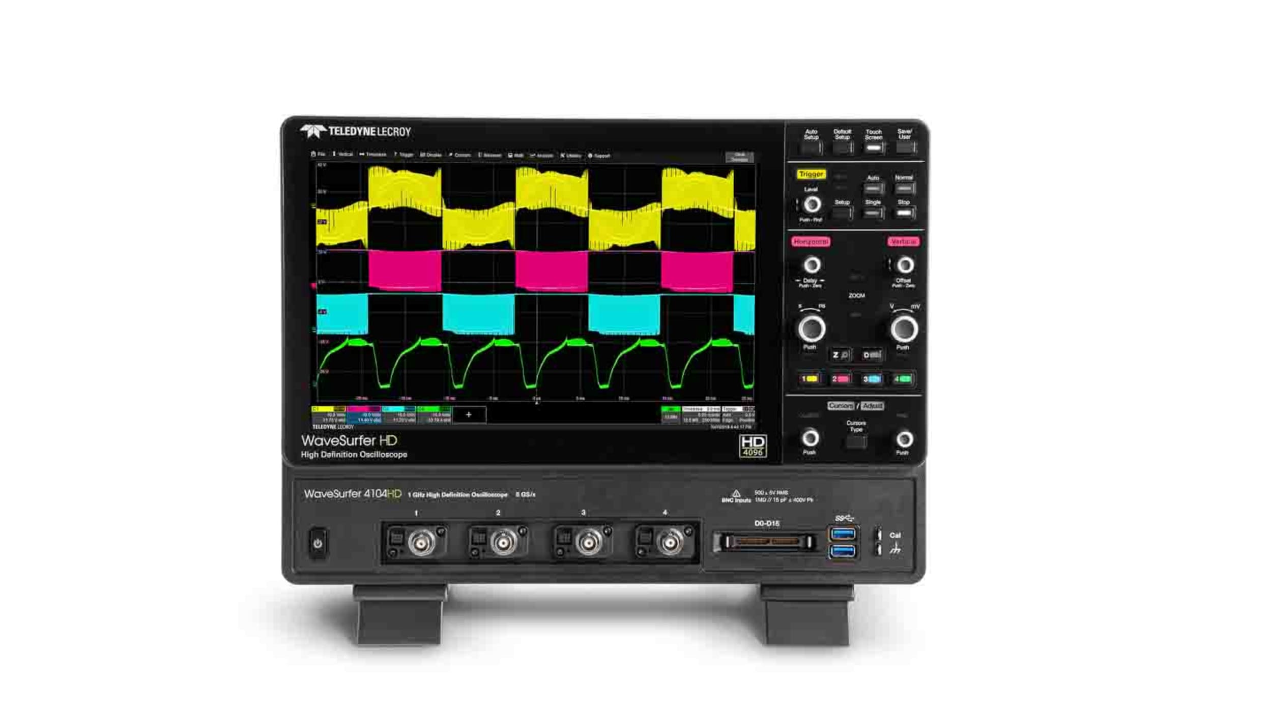 Teledyne LeCroy オシロスコープ, 500MHz, ベンチ, WaveSurfer 4054HD 