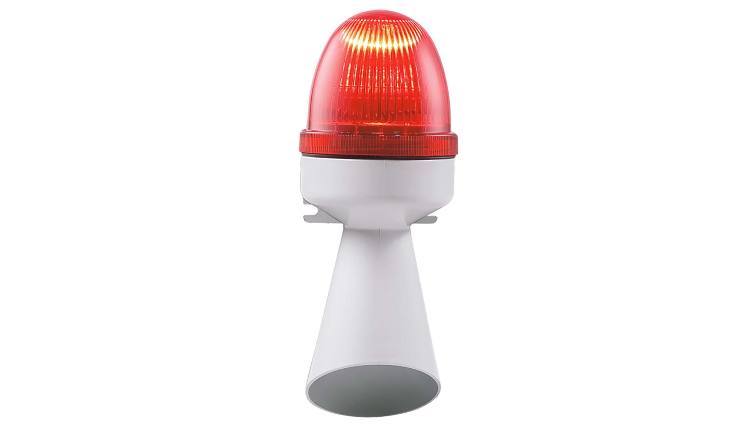 RS PRO LED Blitz-Licht Summer-Signalleuchte Rot / 96dB, 24 V DC