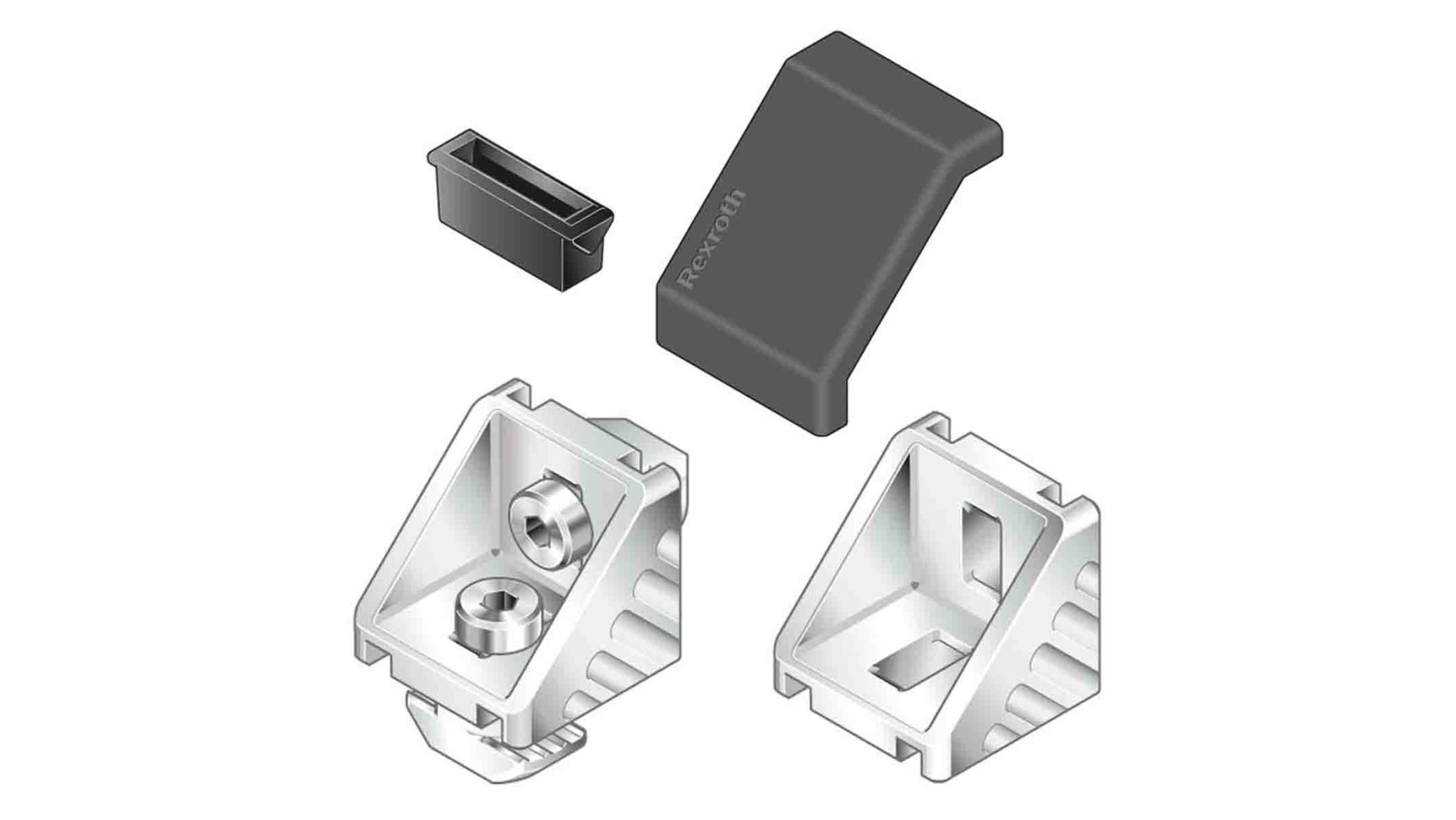 3842548846 | Bosch Rexroth GUSSET Verbindungskomponente, Winkel 