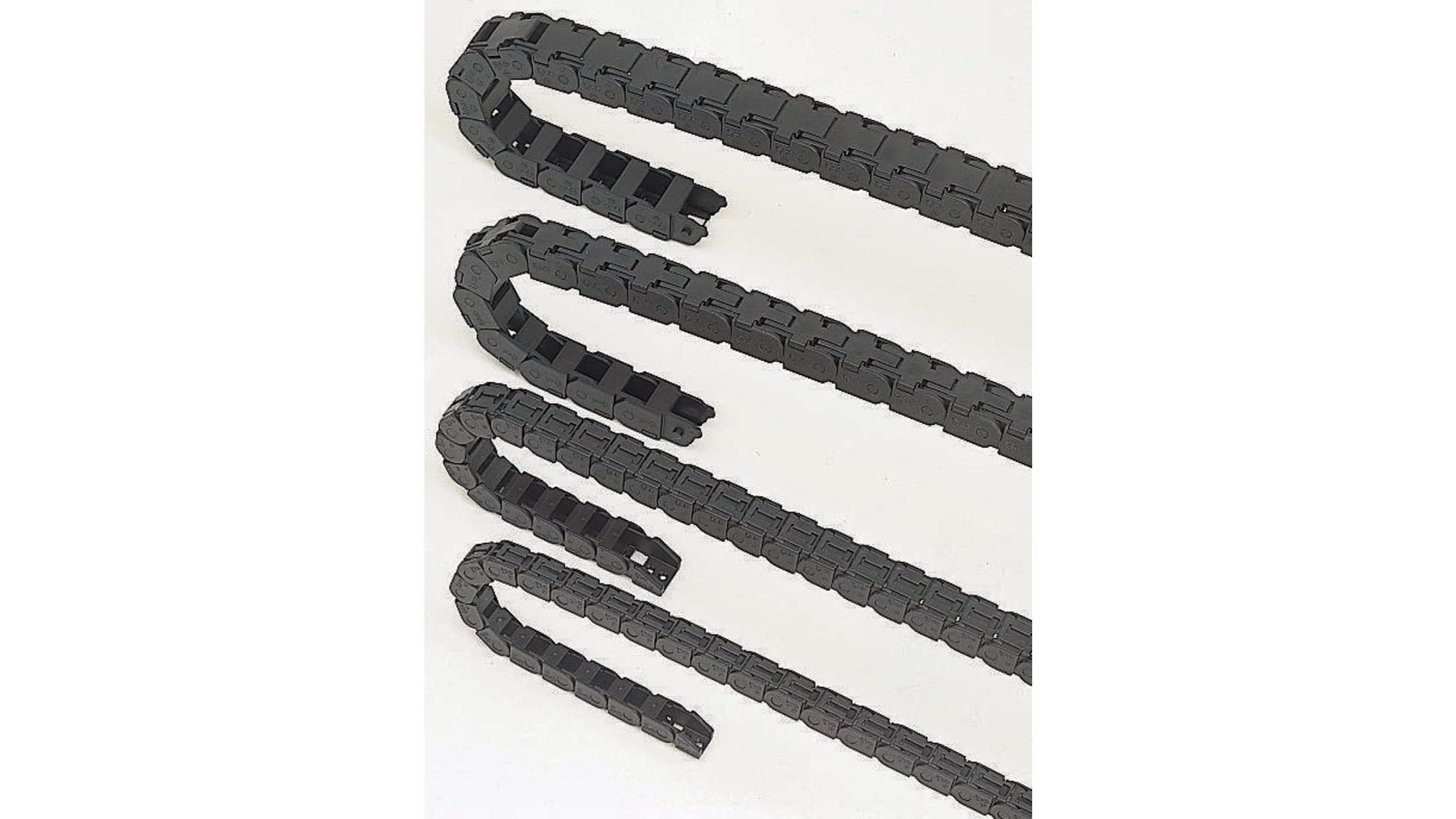 09.20.028.0 | Igus 9, e-chain Black Cable Chain - Flexible Slot 