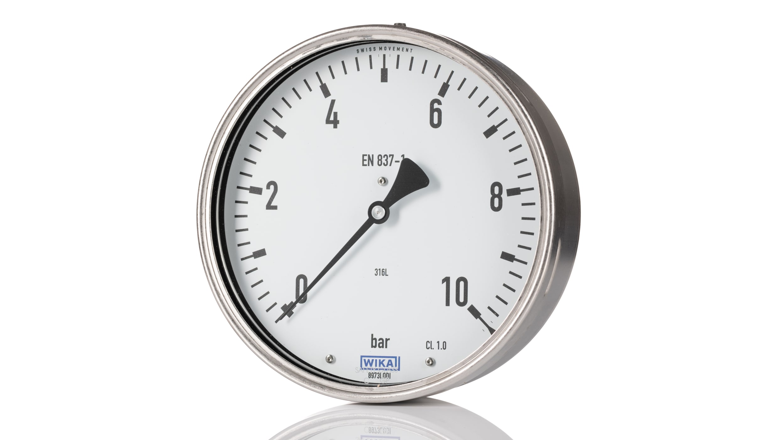 9536167 | WIKA 232.50 23X.50 Druckmessgerät Prozessanschluss 