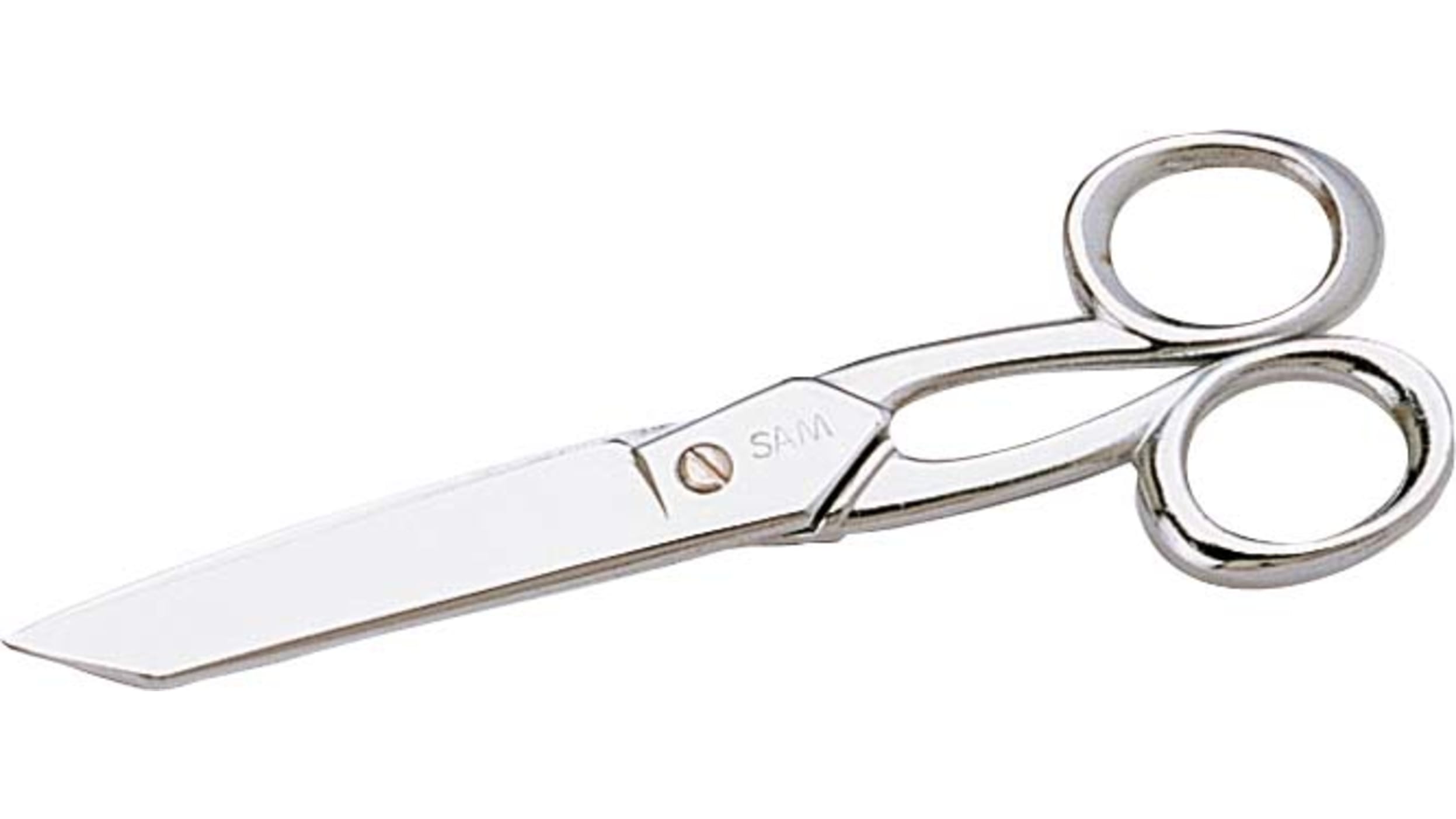 375-C1, SAM 170 mm Chrome Steel Sewing Scissors