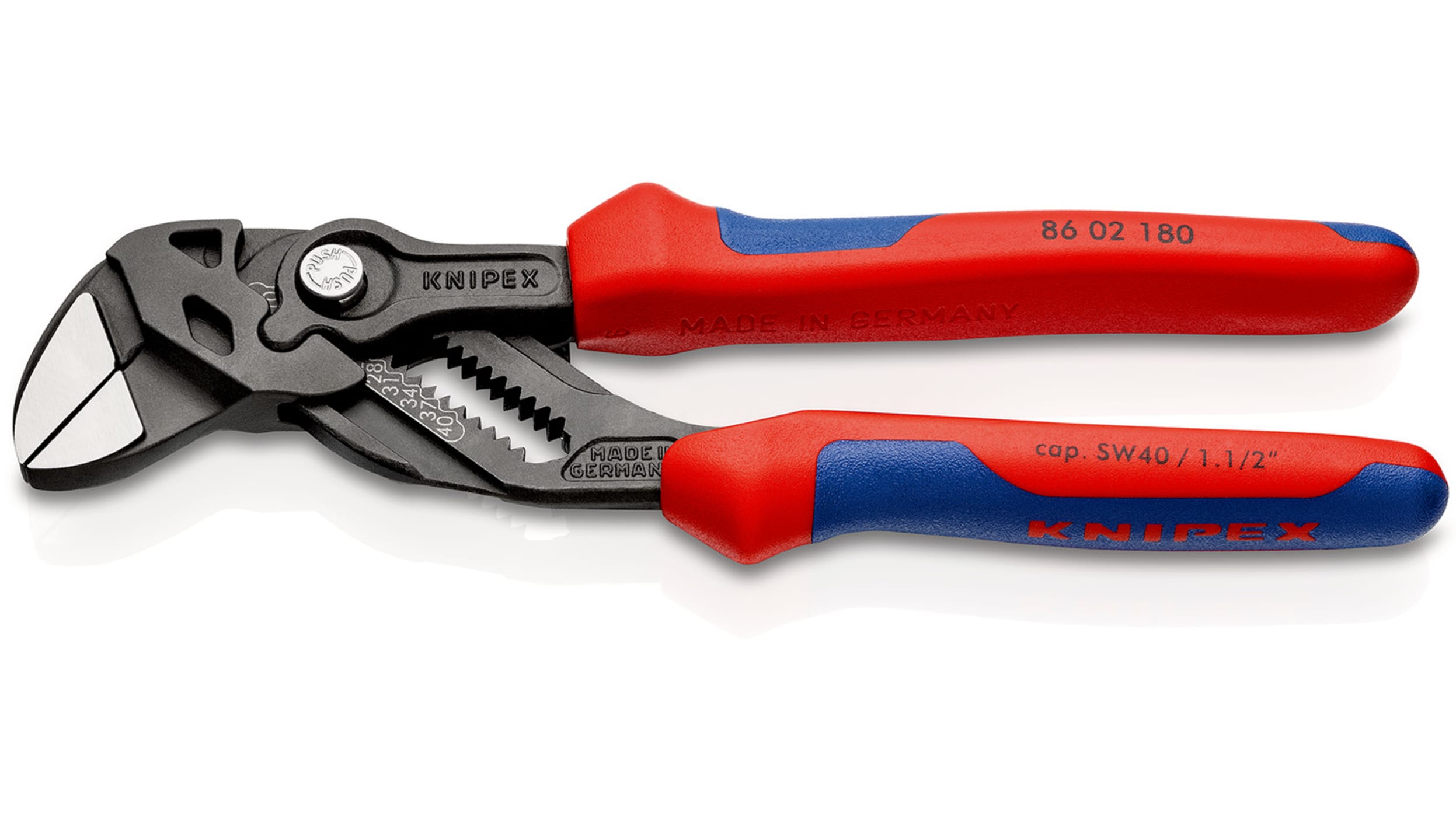  KNIPEX 86 03 150 - Llave de alicates, 6 pulgadas