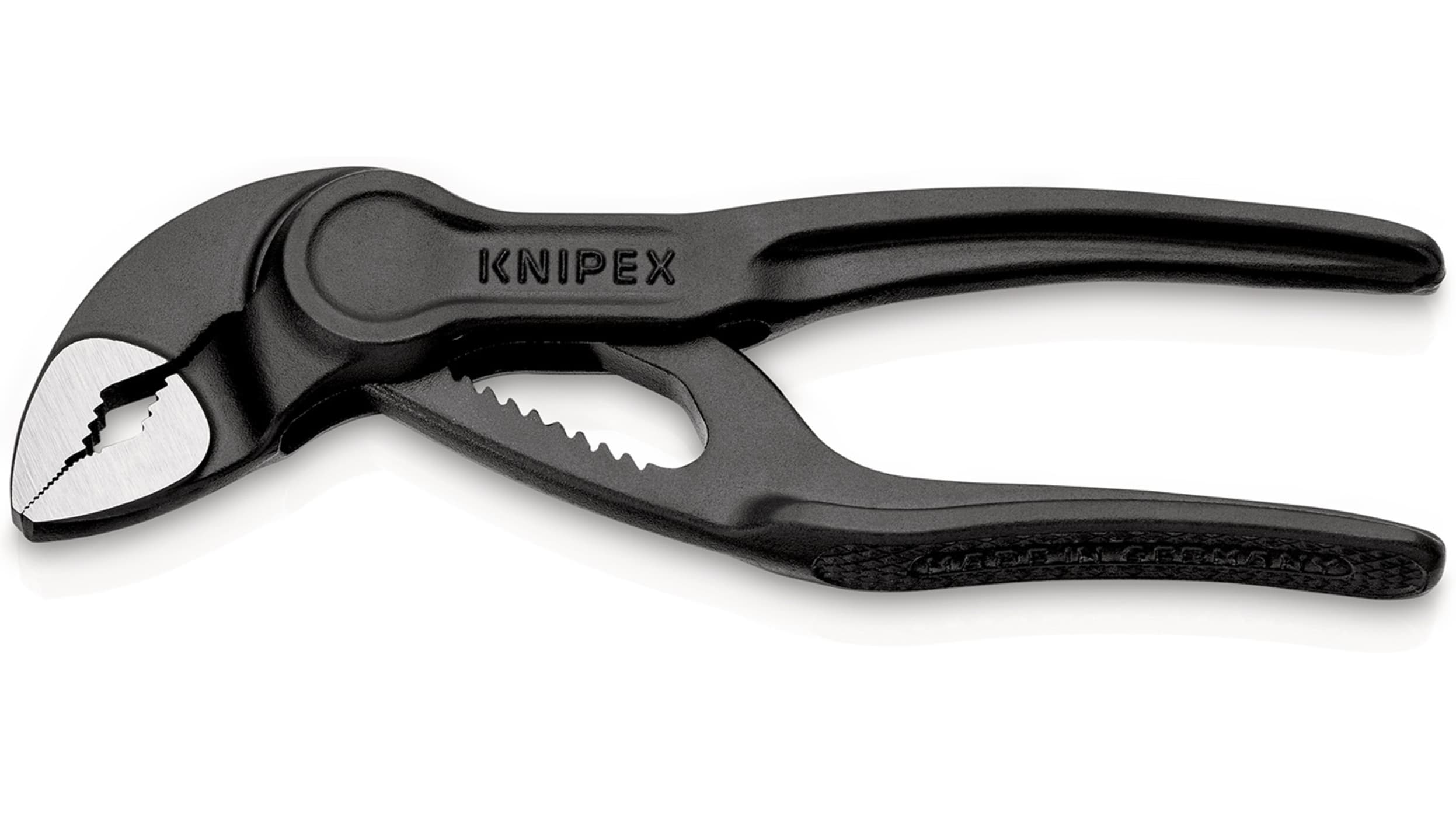 KNIPEX Herramientas - Juego de 2 alicates de punta de aguja extra largos  con bolsa de retención (28 71 280, 28 81 280 y 9K 00 90 12 US) (9K0080128US)