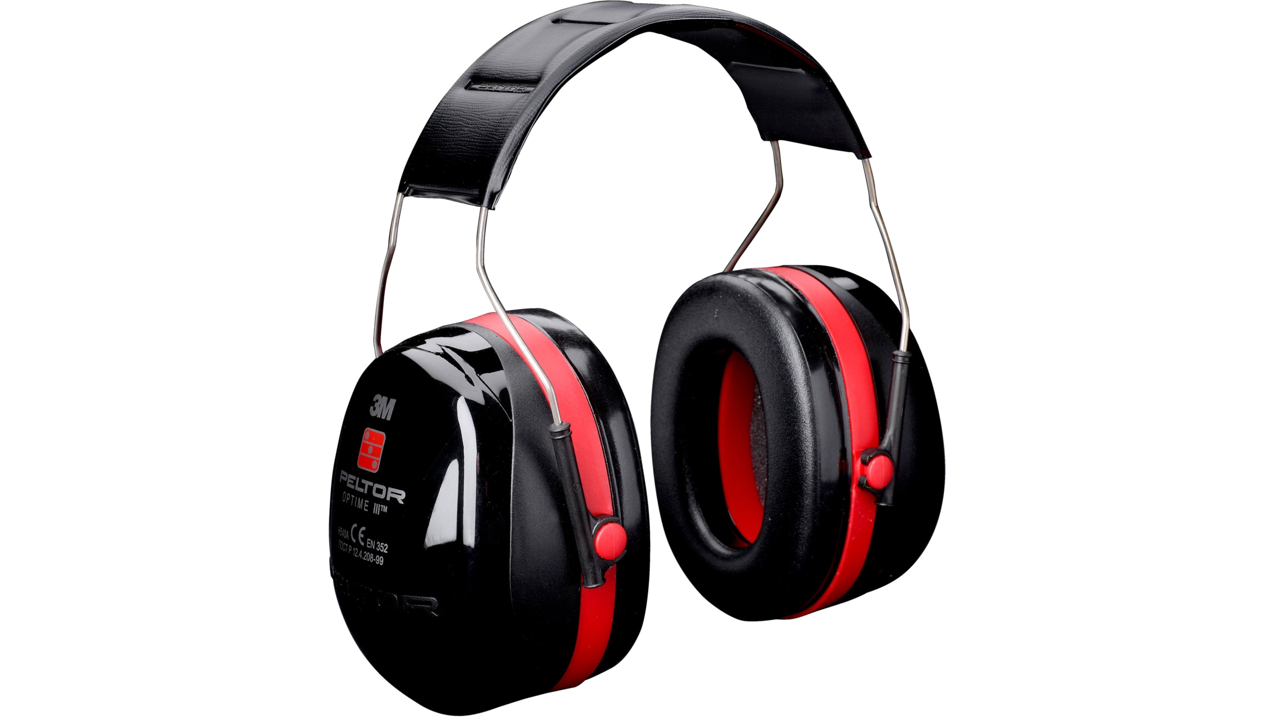 3M, Optime III H540A, orejeras industriales anti ruidos, cascos protectores  para los oídos, auriculares de espuma