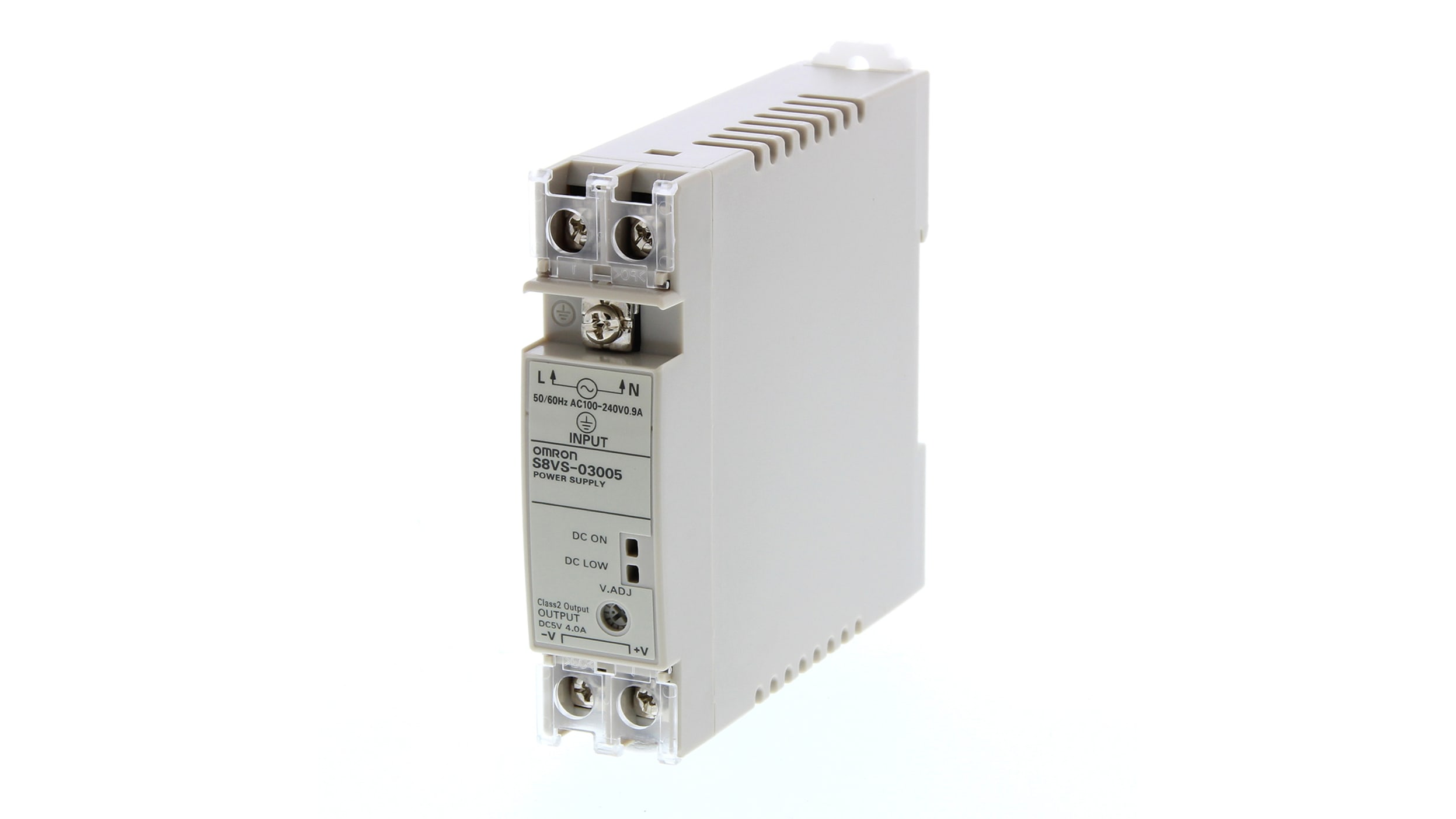 Omron DINレール取付け用スイッチング電源, S8VS03005, 出力：4A, 定格 