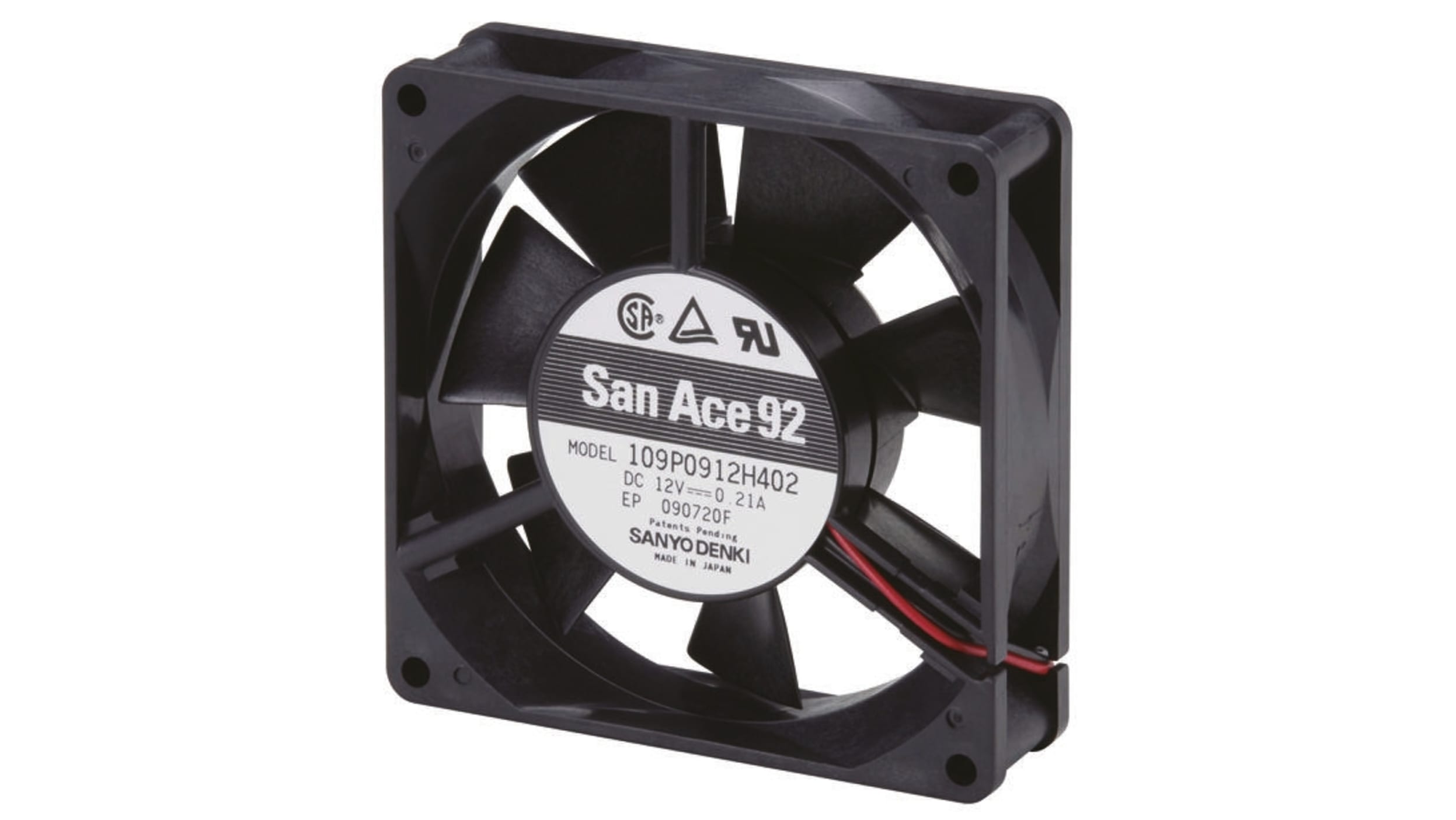 山洋電気 San Ace 軸流ファン 電源電圧：12 V dc