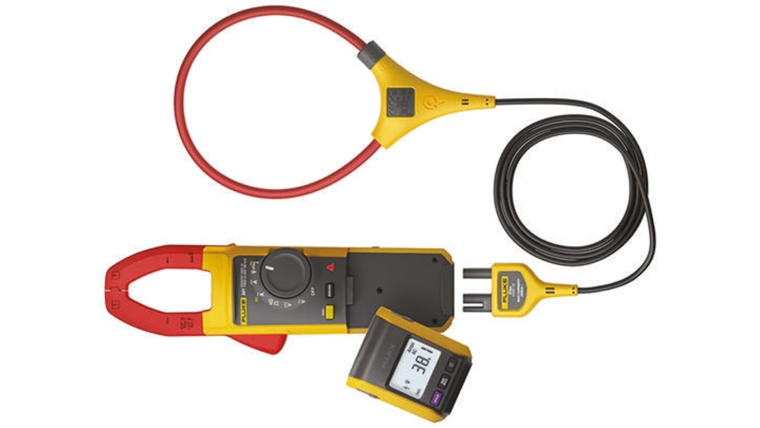 Pince multimètre 381 Fluke, 1kA dc, 2.5kA ac